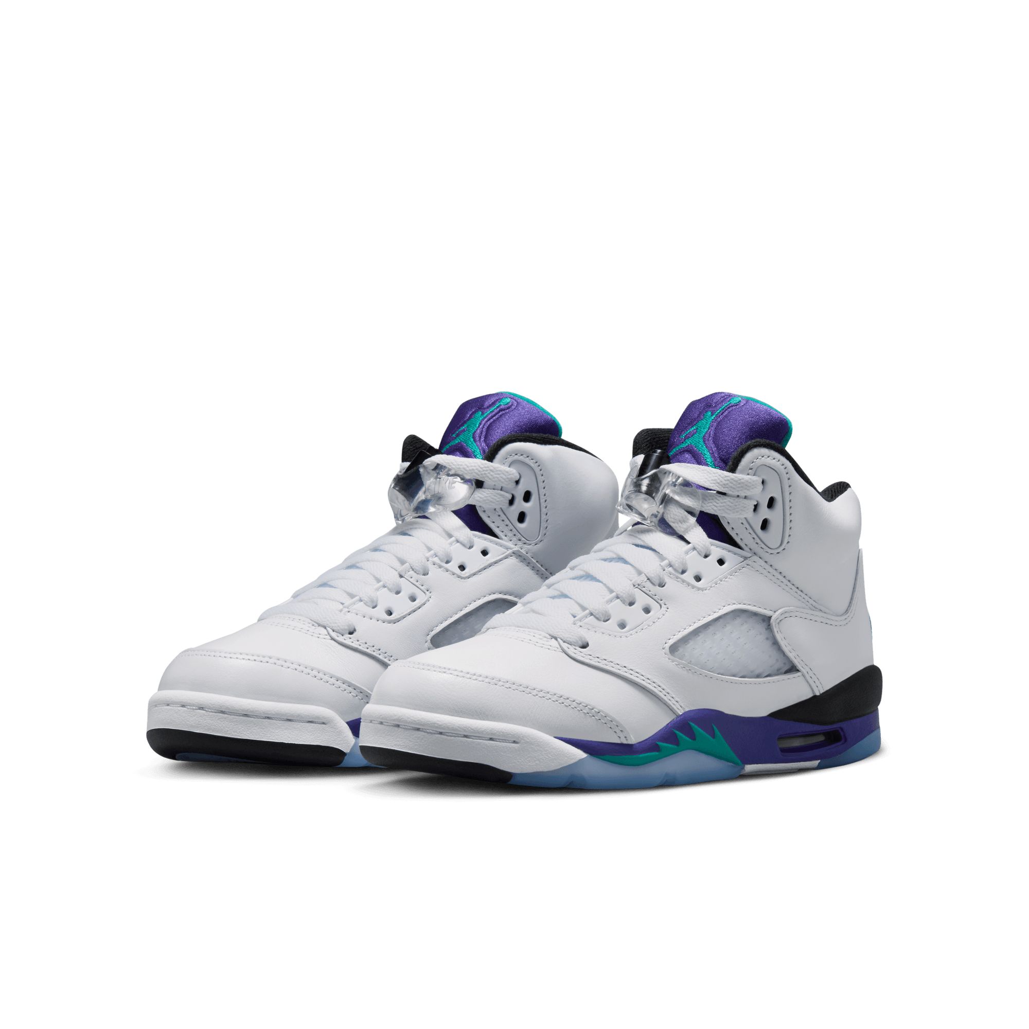 Nike Kids' Grade School Air Jordan Retro 5 "Grape" Basketball Shoes