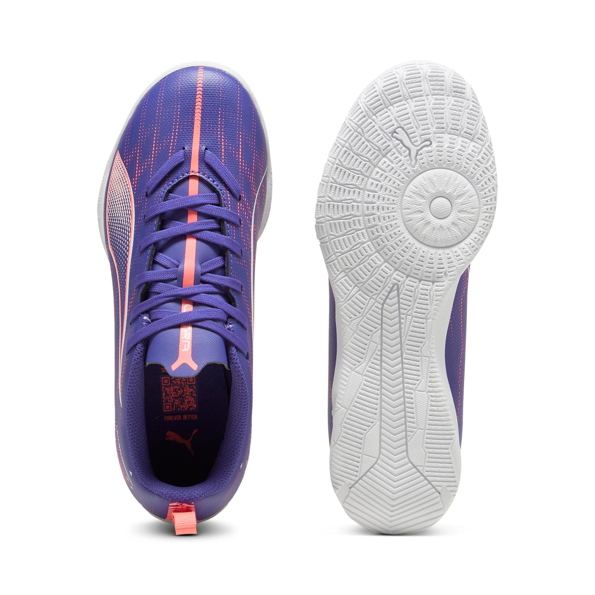 PUMA Kids' Ultra 5 Play It Indoor Soccer Shoes