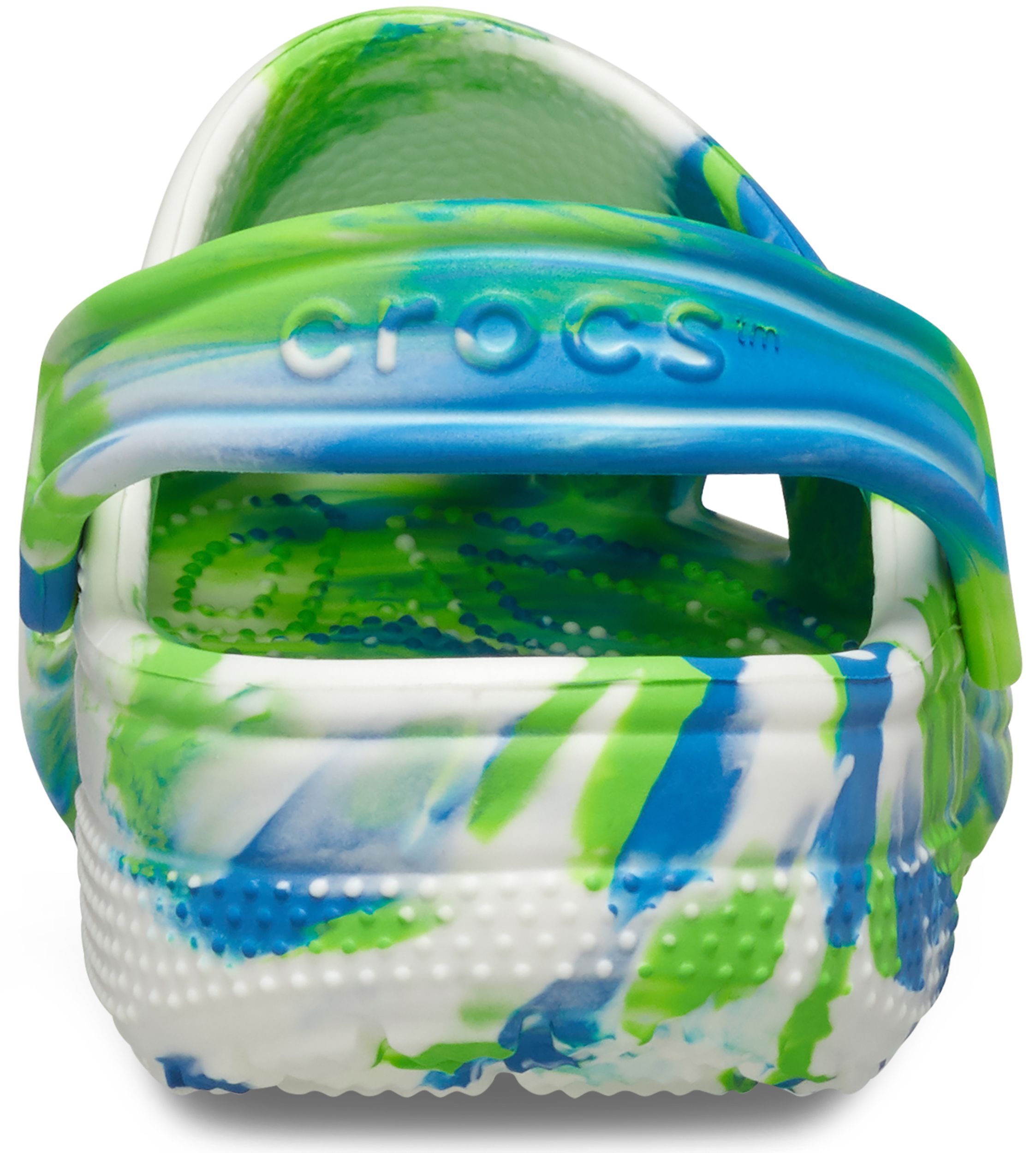 Crocs Kids' Classic Glow in the Dark Marbled Clogs