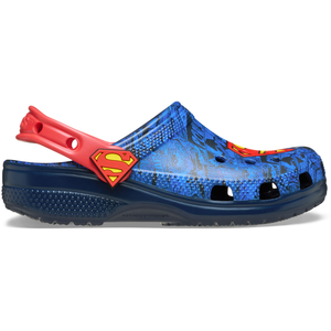 Crocs Kids' Grade School Classic Superman Clogs