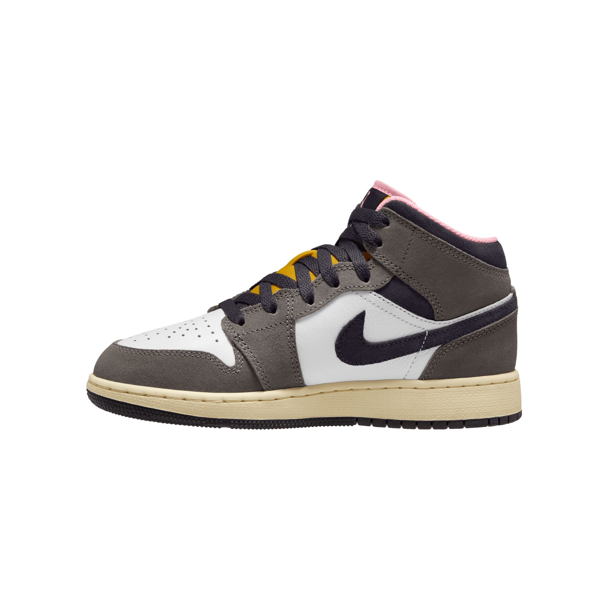 Nike Kids' Grade School Air Jordan 1 Mid SE Basketball Shoes
