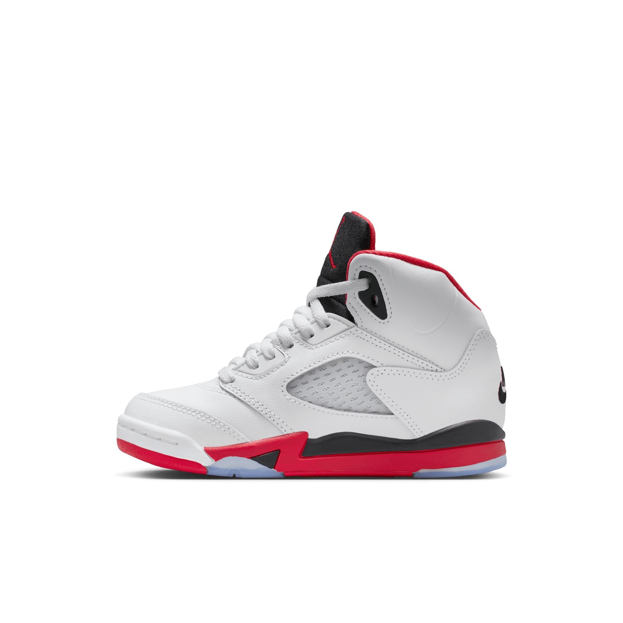 Air Jordan 5 Retro "Fire Red" Kids' Preschool Basketball Shoes