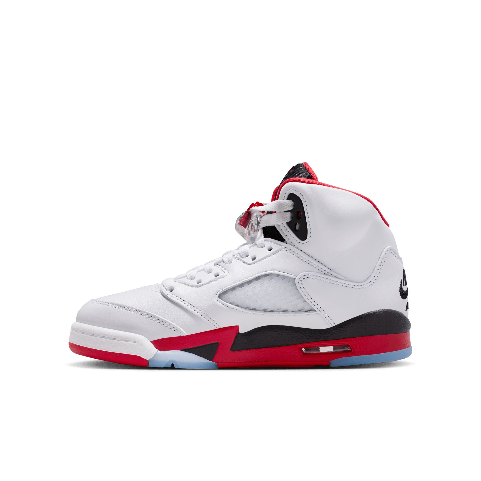 Air Jordan 5 Retro "Fire Red" Kids' Gradeschool Basketball Shoes