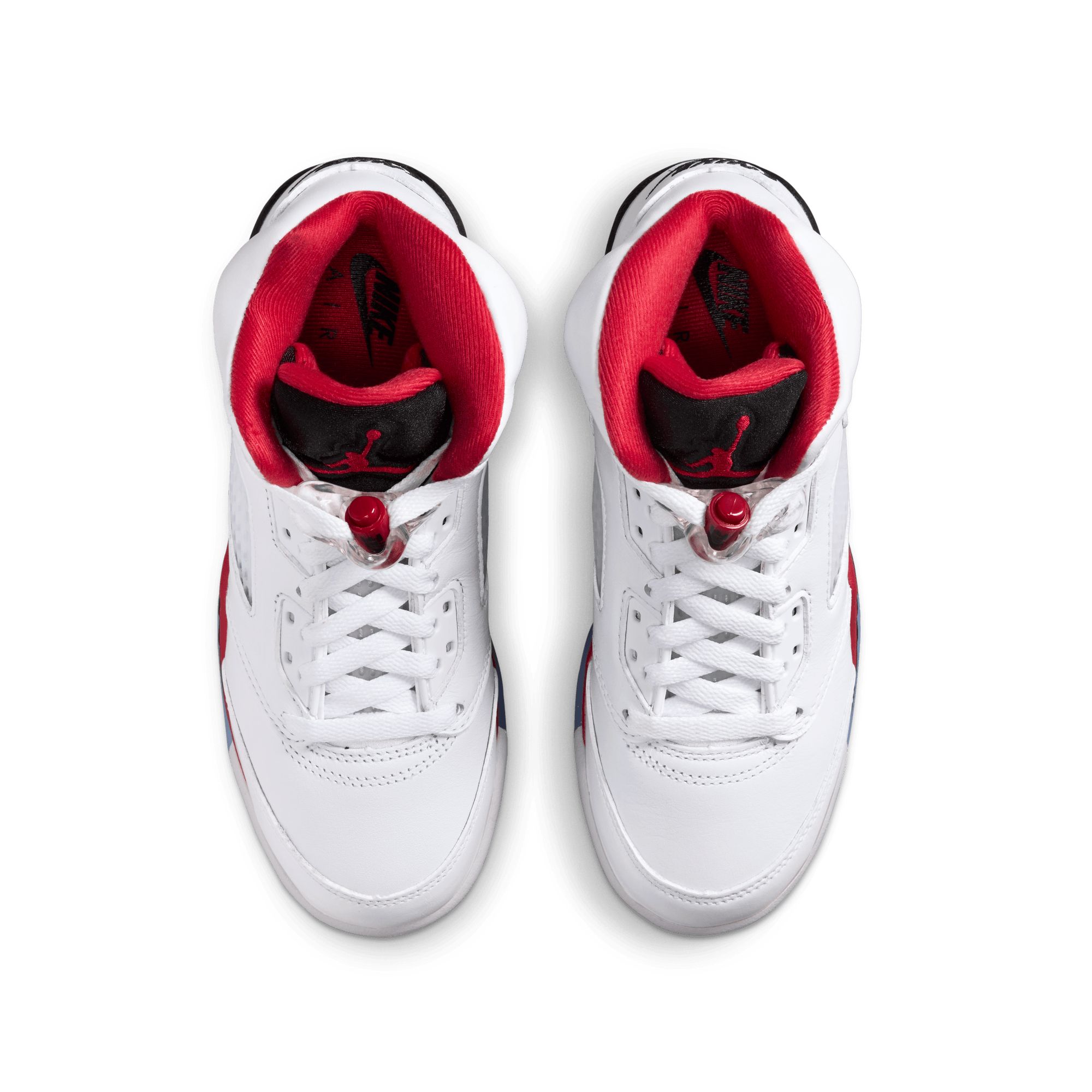 Air Jordan 5 Retro "Fire Red" Kids' Gradeschool Basketball Shoes