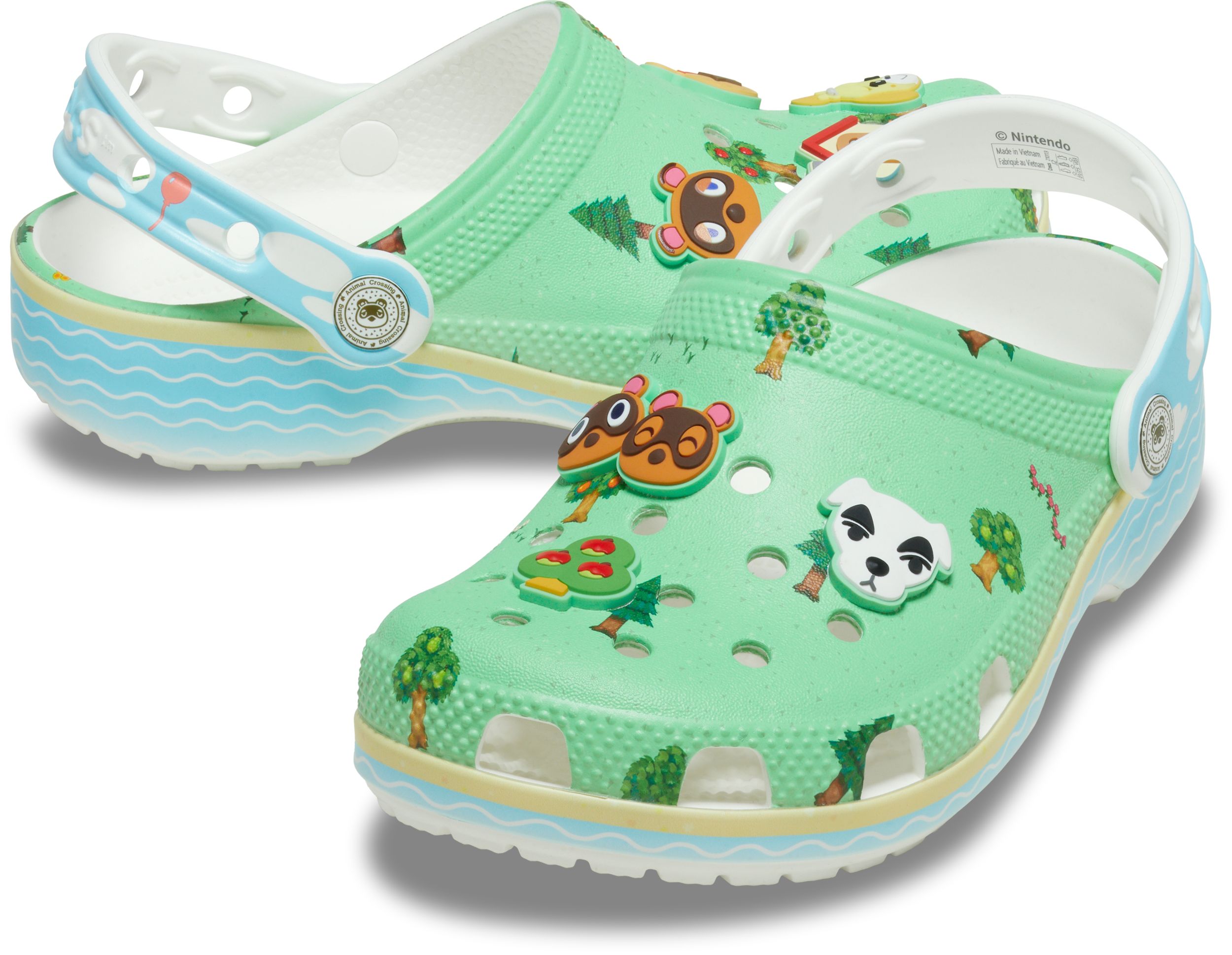 Crocs Kids' Grade/Pre-School Classic Animal Crossing Clogs