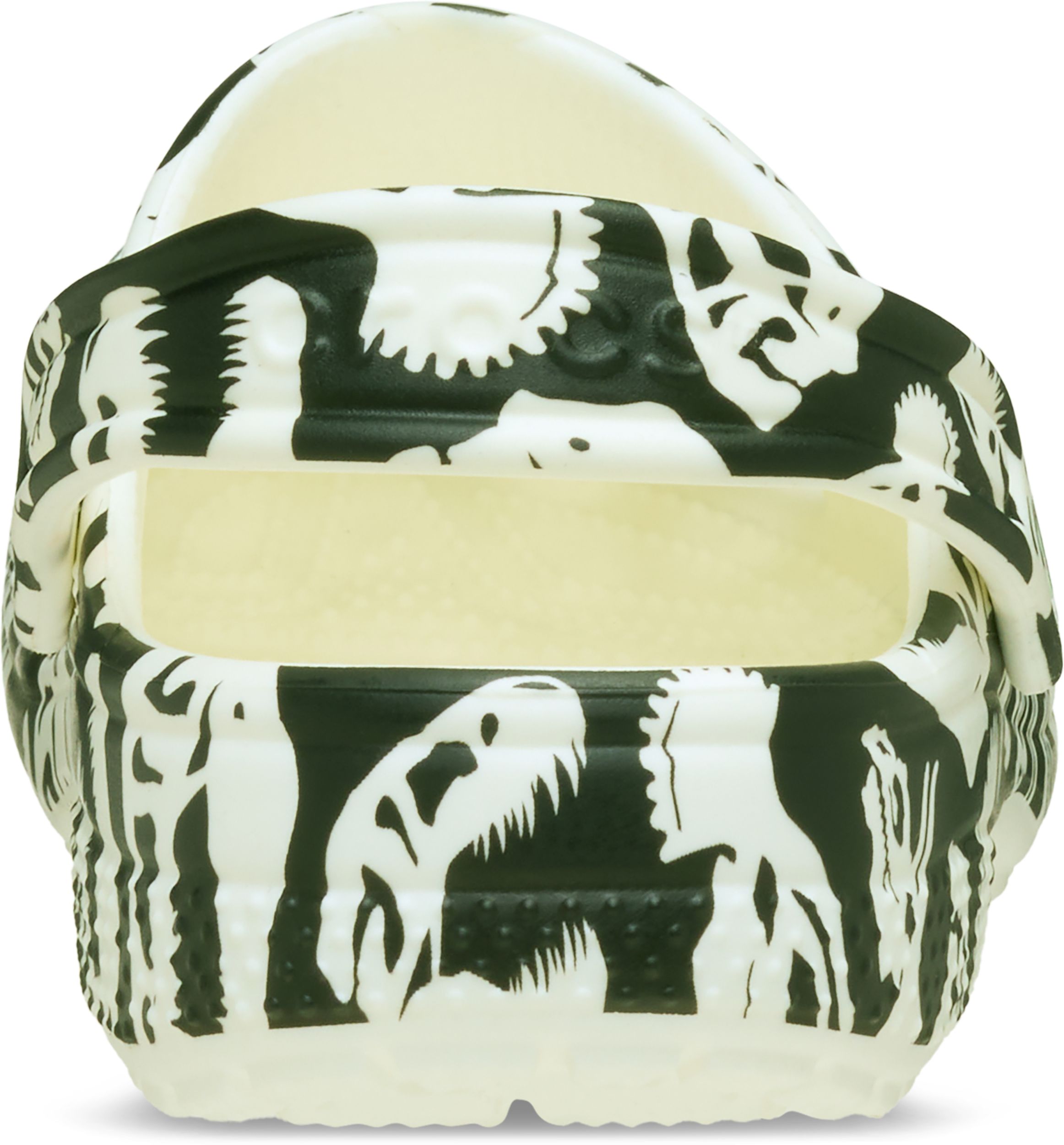 Crocs Kids' Grade/Pre-School Classic Glow Dino Clogs