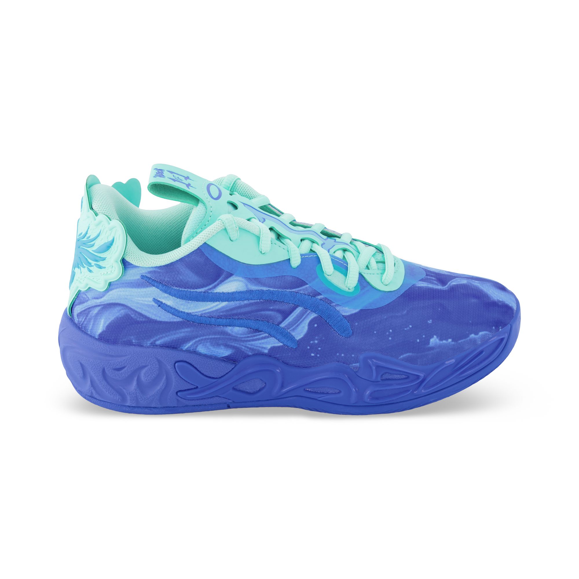 PUMA Kids' Grade School MB.04 Low Team Pack Basketball Shoes