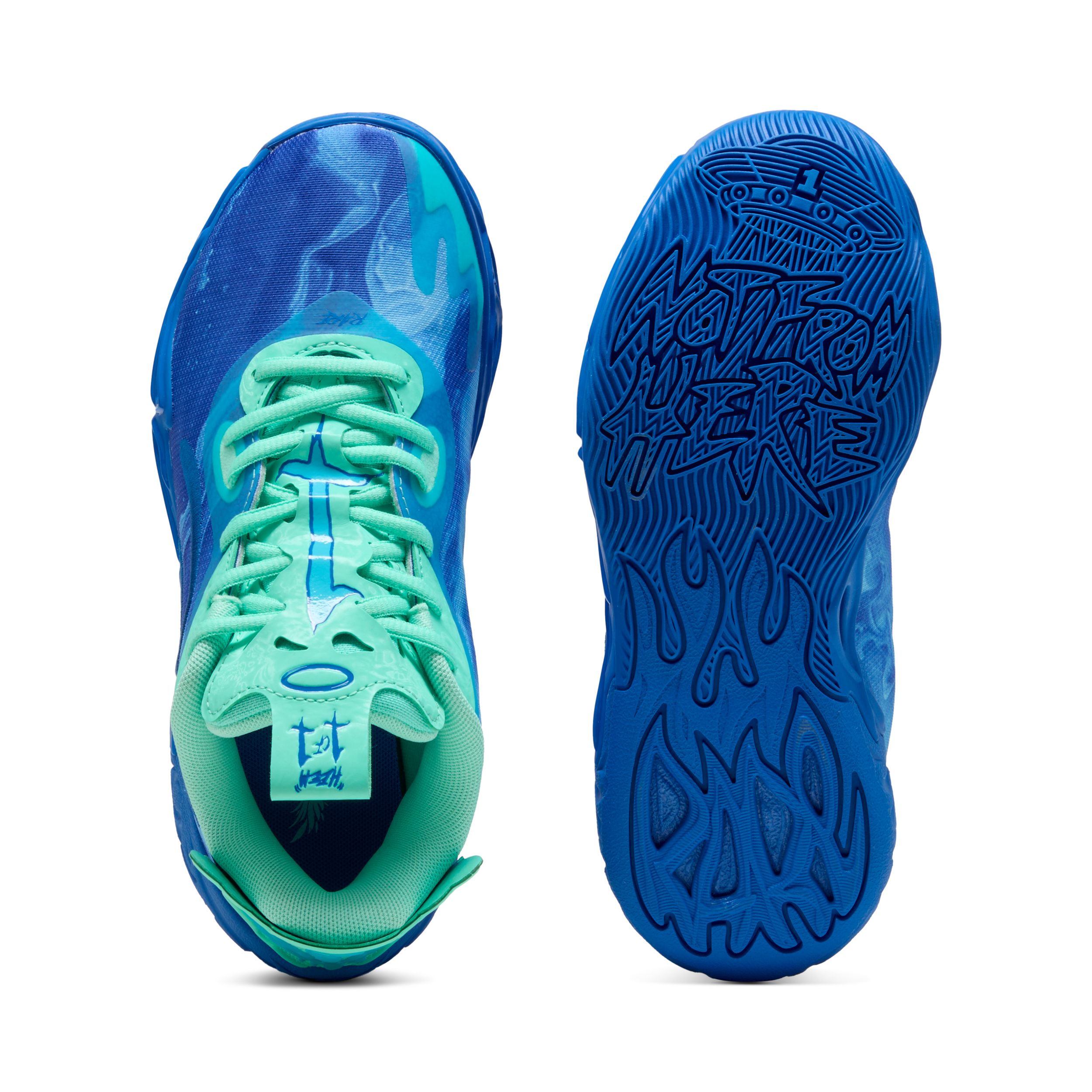 PUMA Kids' Grade School MB.04 Low Team Pack Basketball Shoes