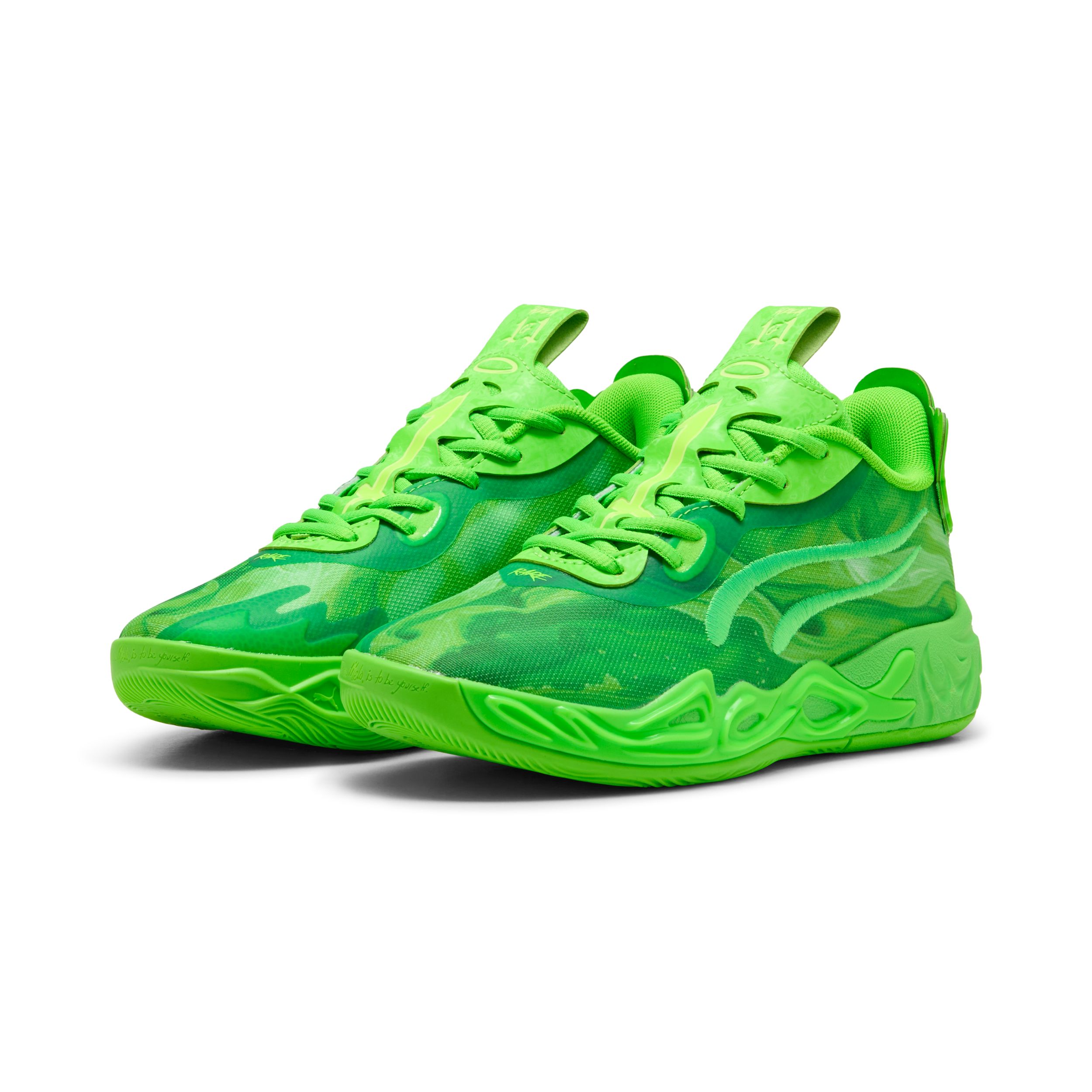 PUMA Kids' Grade School MB.04 Low Team Pack Basketball Shoes