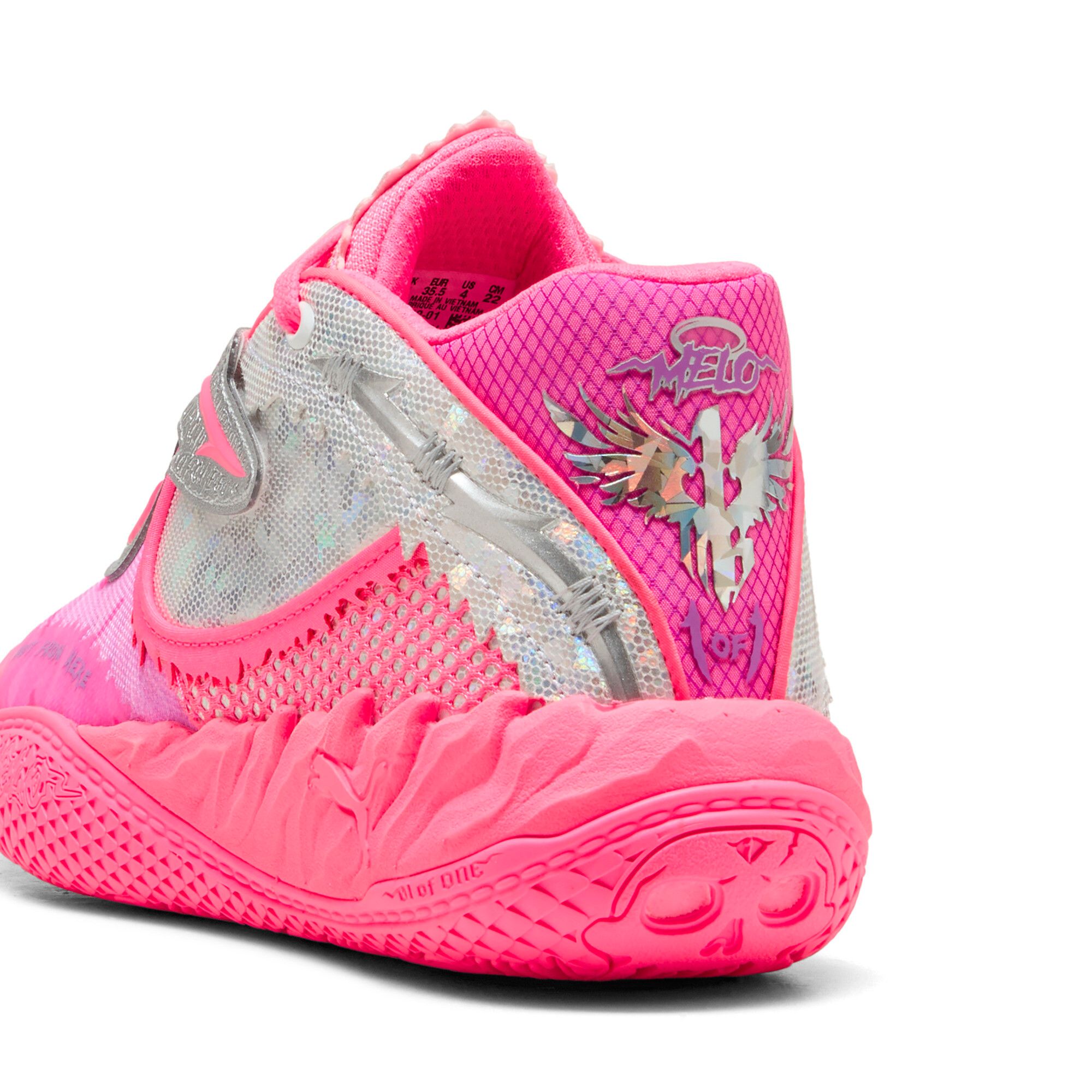 PUMA Kids' Grade School MB.05 World Tour Basketball Shoes