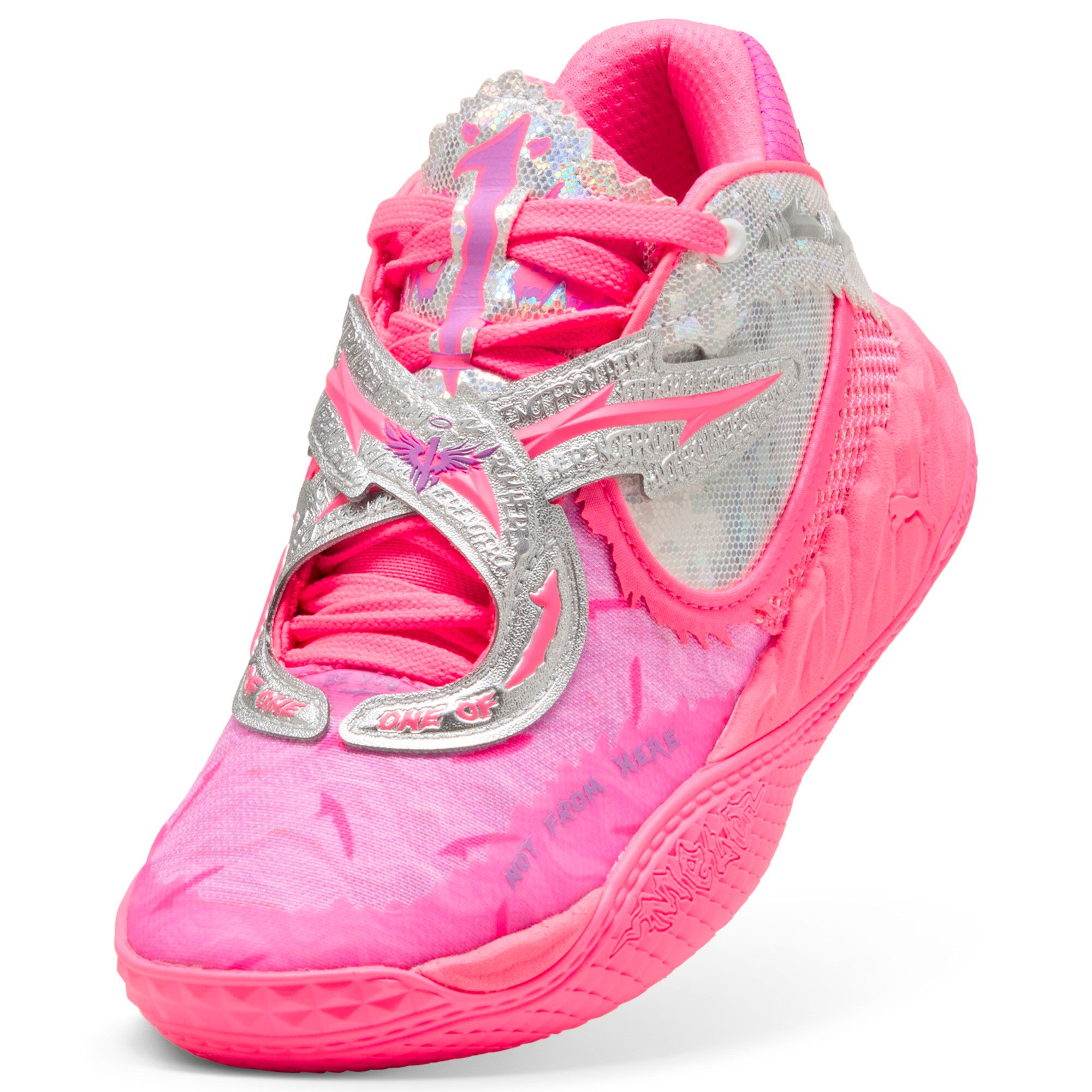 PUMA Kids' Grade School MB.05 World Tour Basketball Shoes