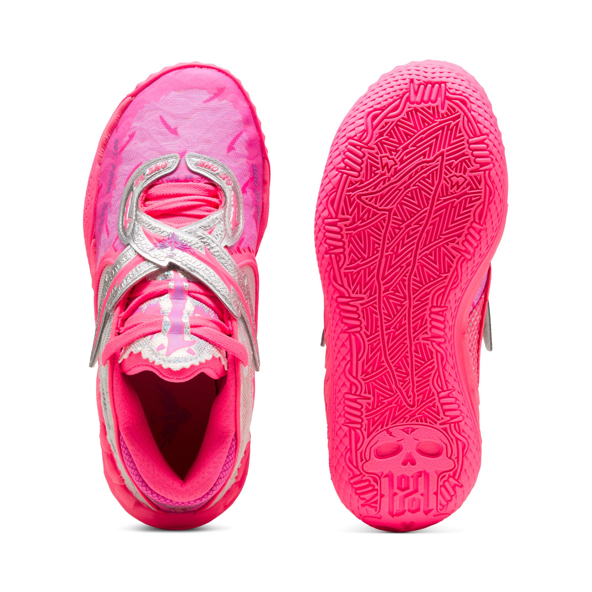 PUMA Kids' Grade School MB.05 World Tour Basketball Shoes