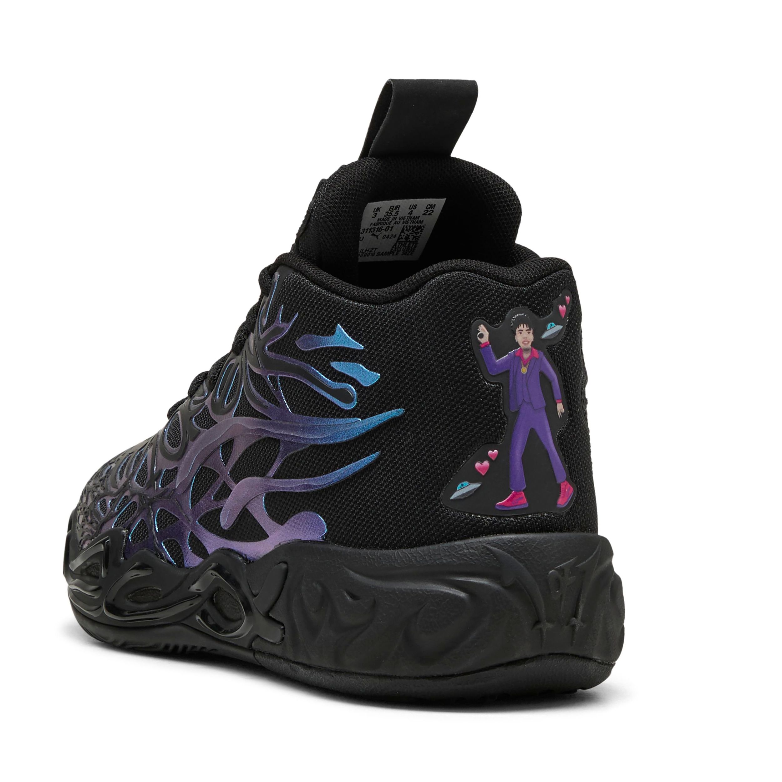 PUMA Kids' Grade School MB.04 Reflections Basketball Shoes