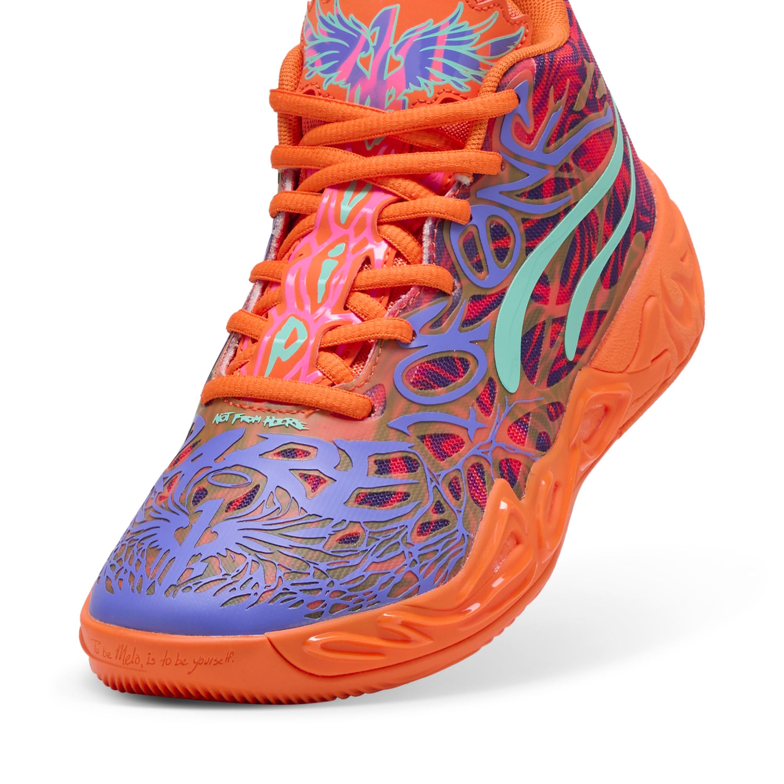 【新品】PUMA MB.04 CREATIVITY バスケ バッシュ メンズ 靴 PUMA Kids' Grade School MB.04 Creativity Pack Basketball Shoes