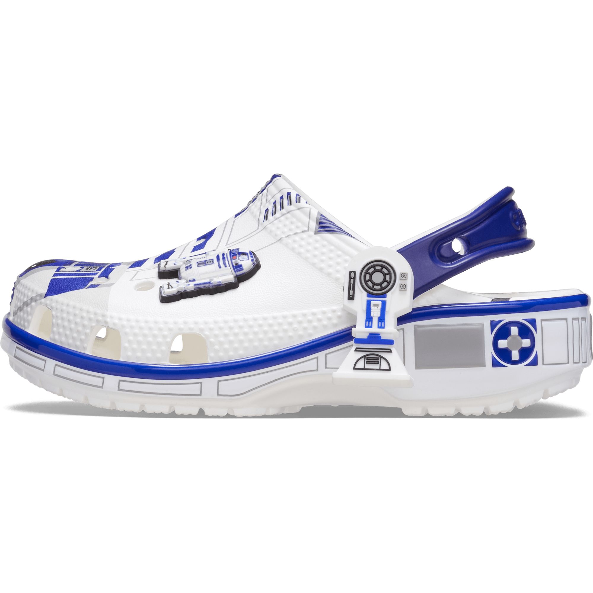 Crocs Kids' Grade/pre-school Star Wars R2-D2 Clogs - Lightweight ...