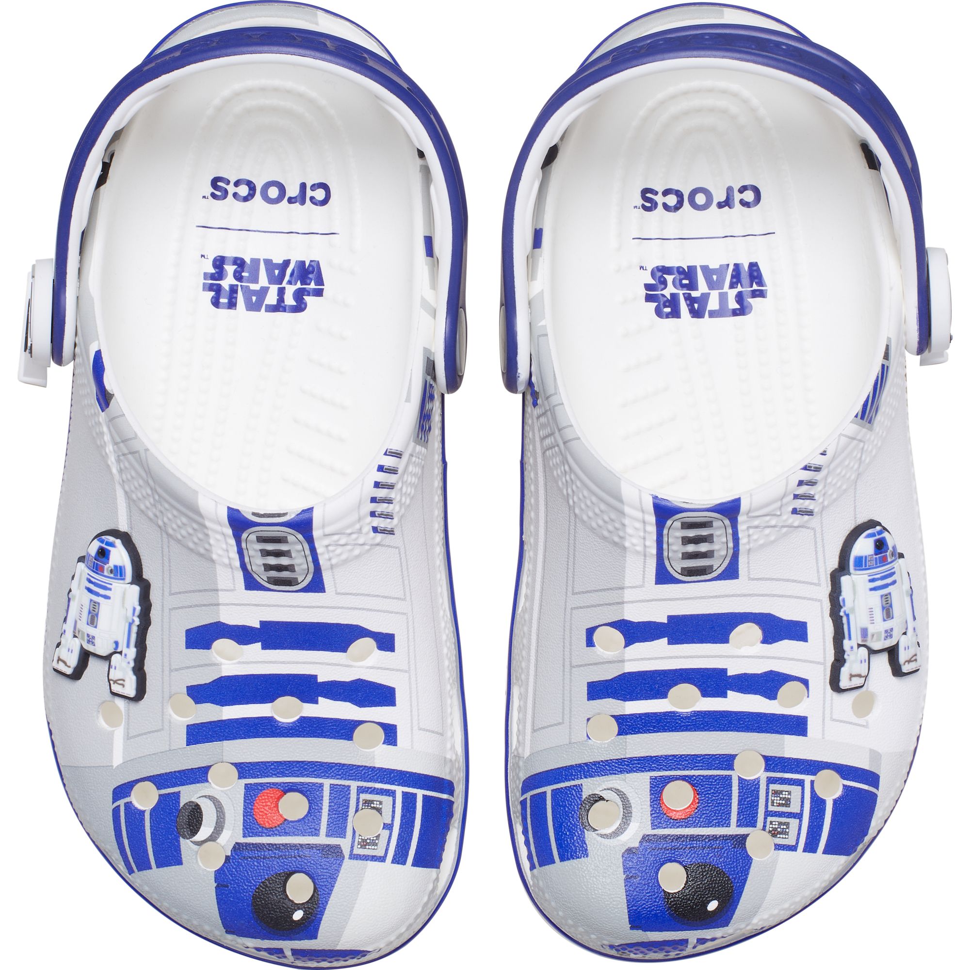 Crocs Kids' Grade/pre-school Star Wars R2-D2 Clogs - Lightweight Breathable Kids Footwear