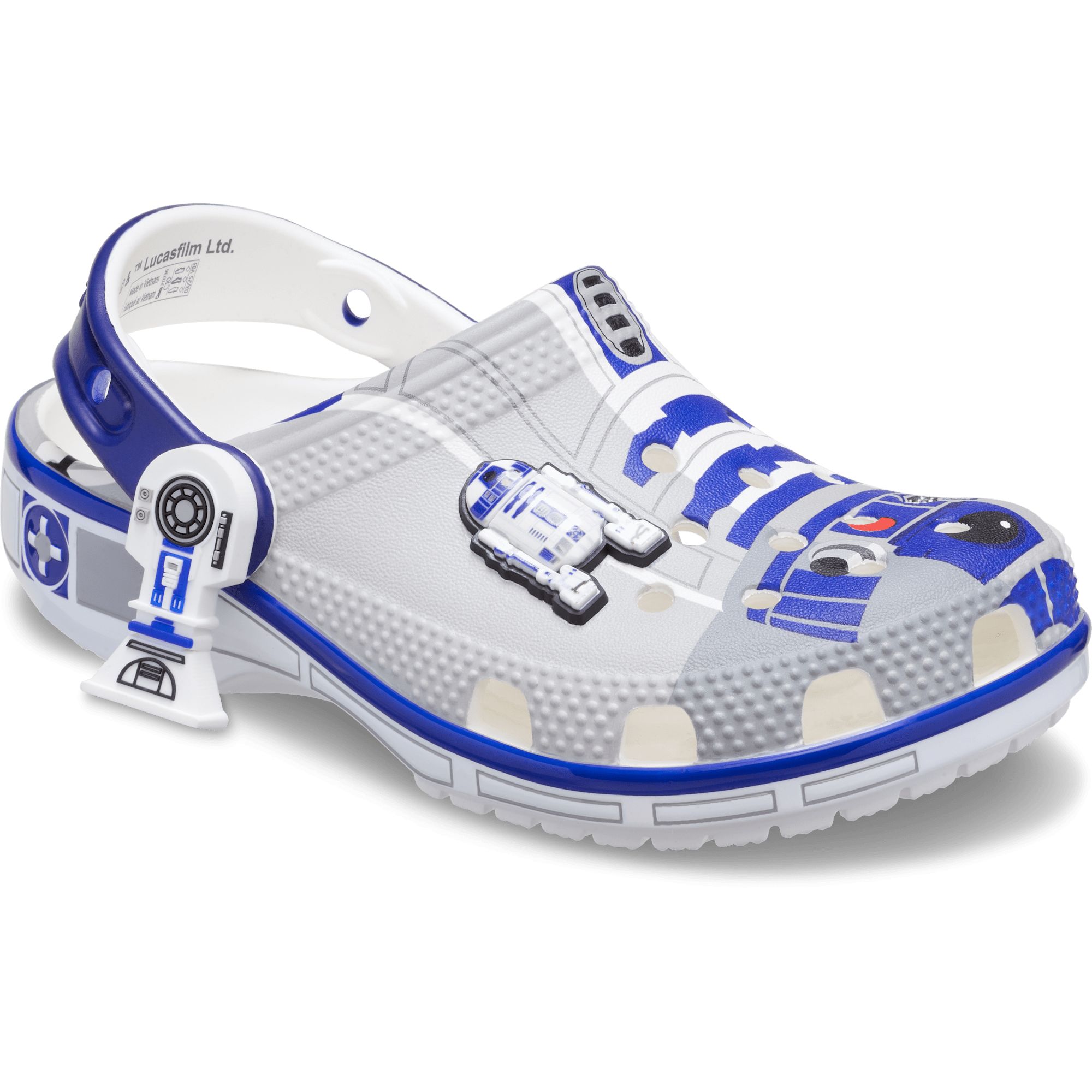 Crocs Kids' Grade/pre-school Star Wars R2-D2 Clogs - Lightweight Breathable Kids Footwear