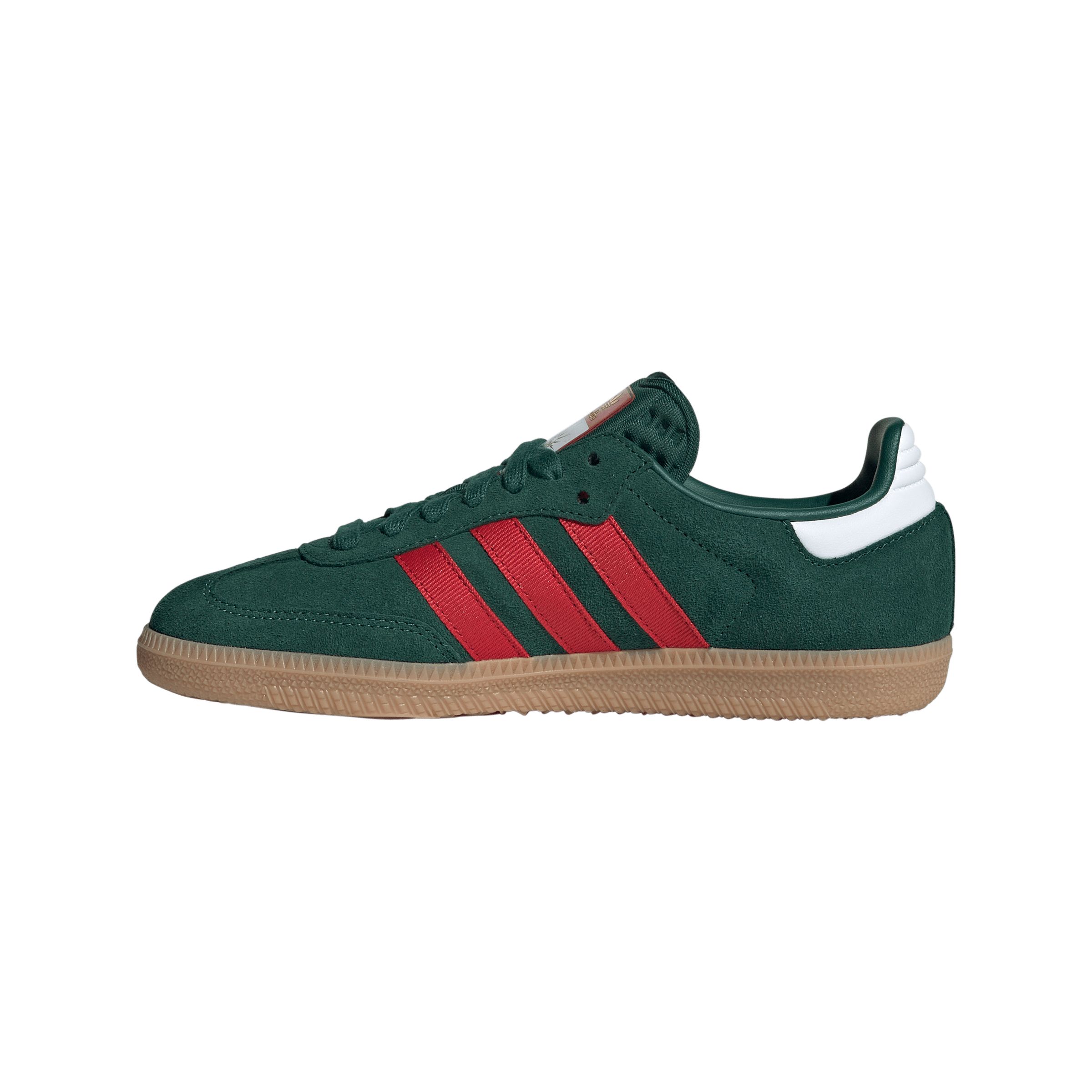 adidas Originals Kids' Grade School Samba Mexico Leather and Synthetic Upper Shoes