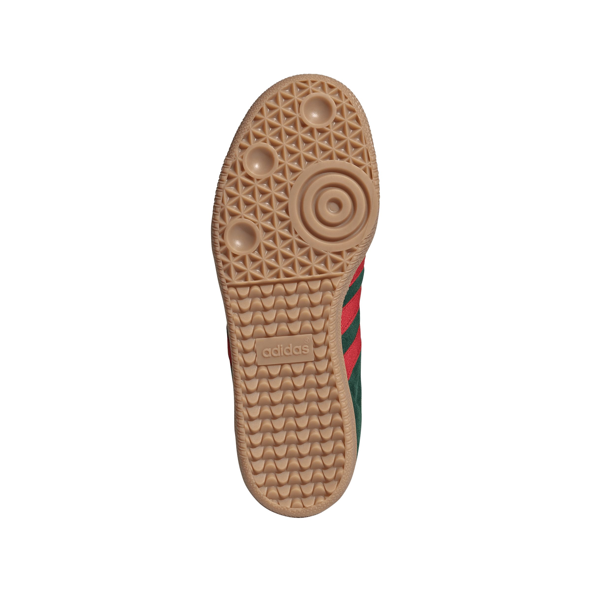 adidas Originals Kids' Grade School Samba Mexico Leather and Synthetic Upper Shoes