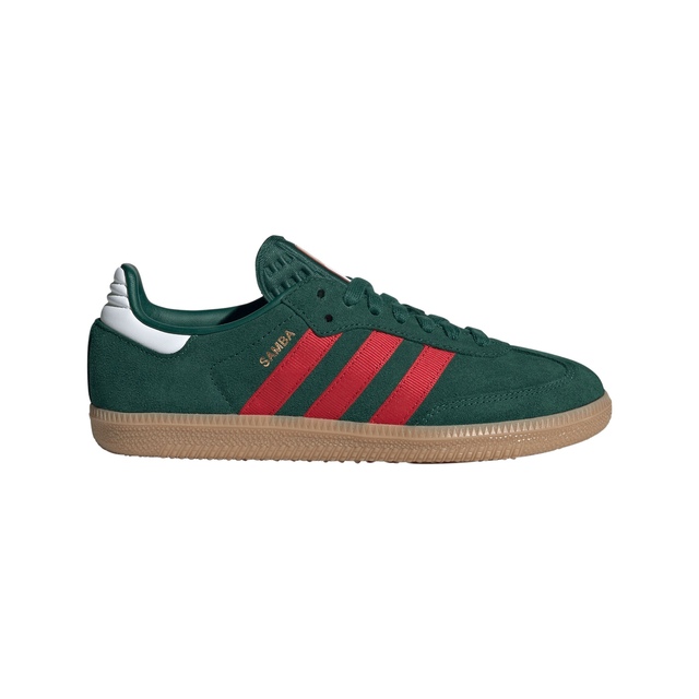 adidas Originals Kids' Grade School Samba Mexico Leather and Synthetic Upper Shoes