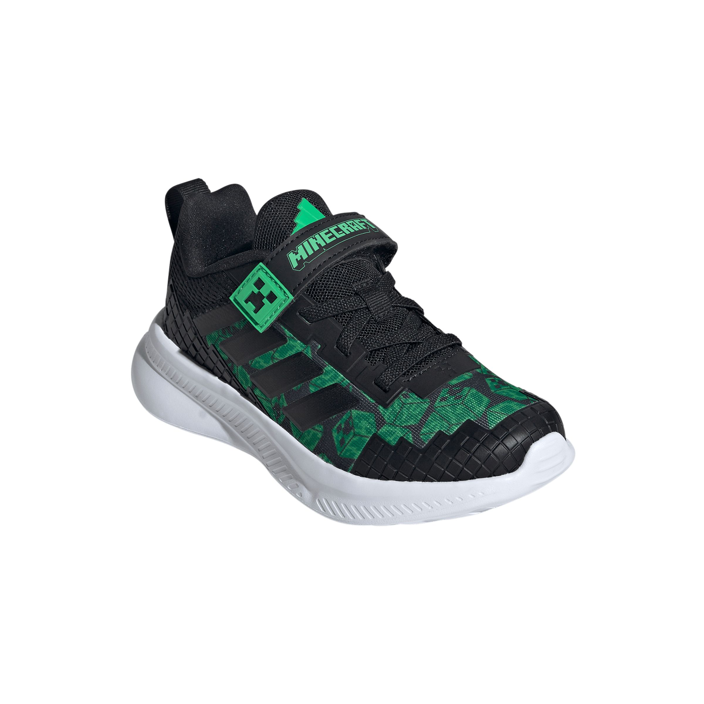 adidas Kids' Pre-school Minecraft Fortarun El Running Shoes for Kids