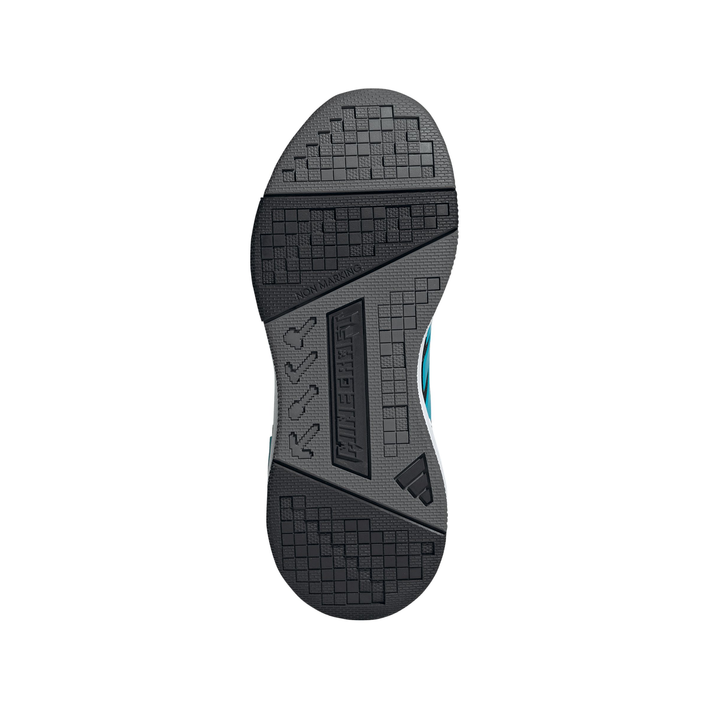 adidas Kids' Grade School Minecraft Pro Steve Running Shoes