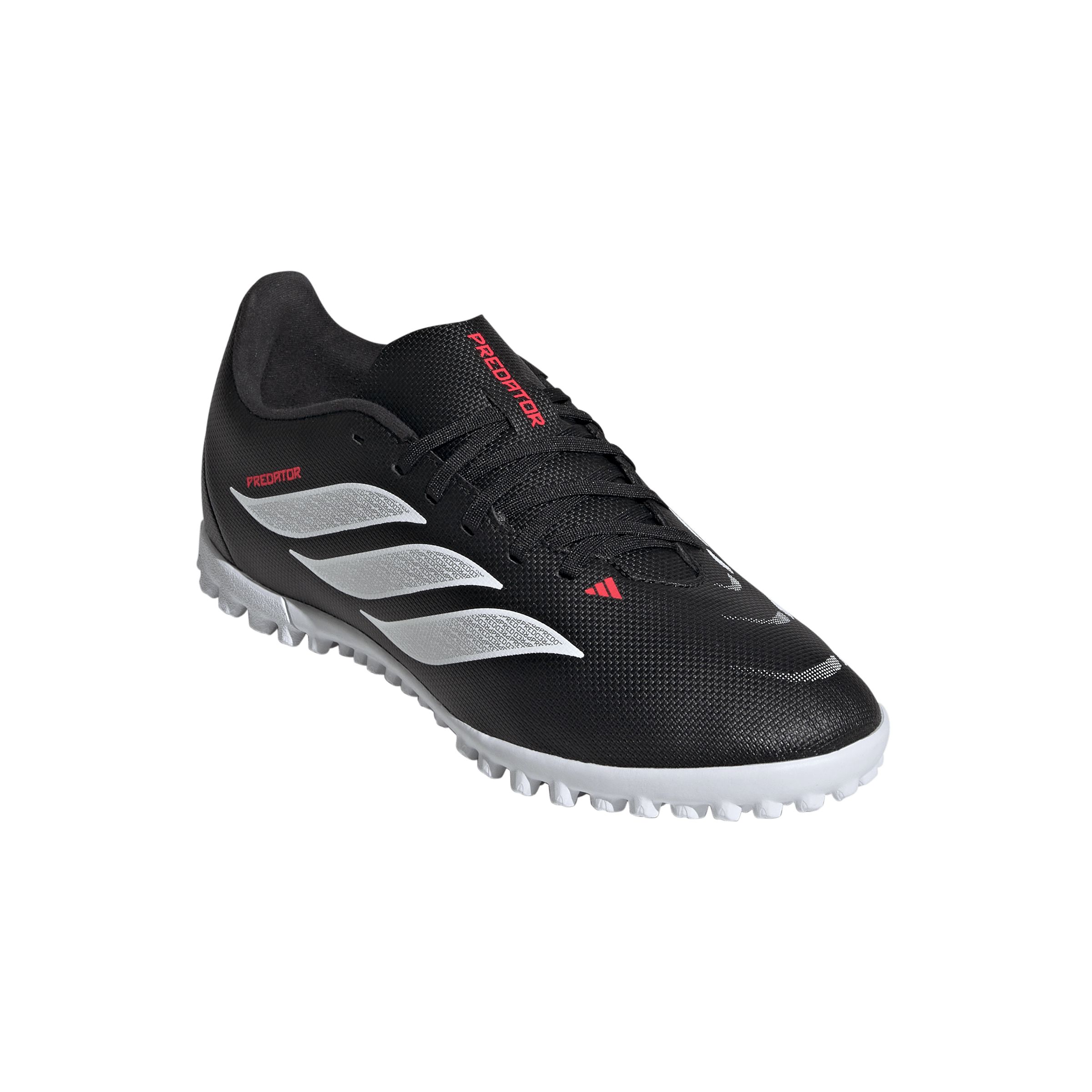 adidas Kids' Predator Club Turf Indoor Soccer Shoes with Laces