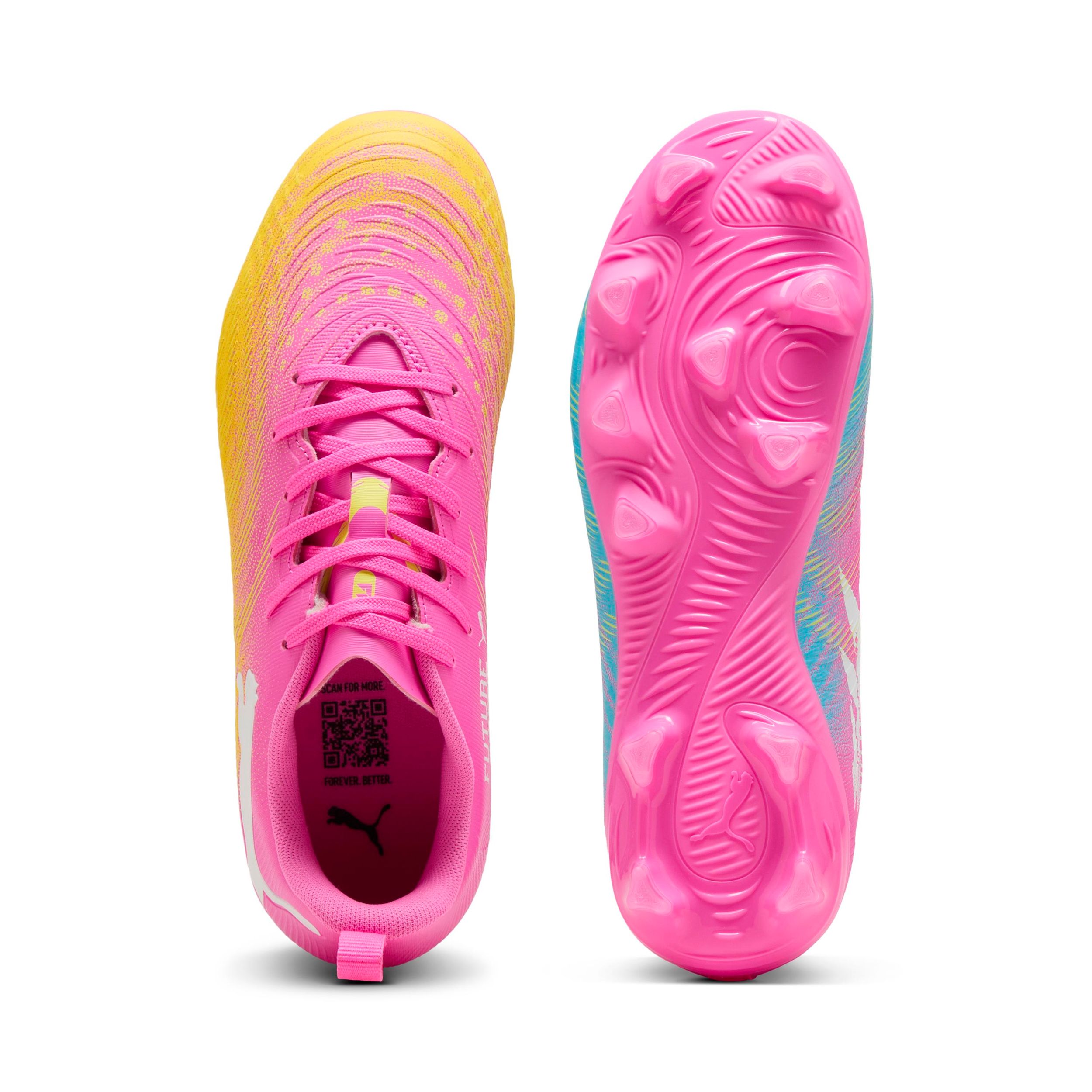 PUMA Kids' Future 9 Play World Cup Firm Ground Soccer Cleats