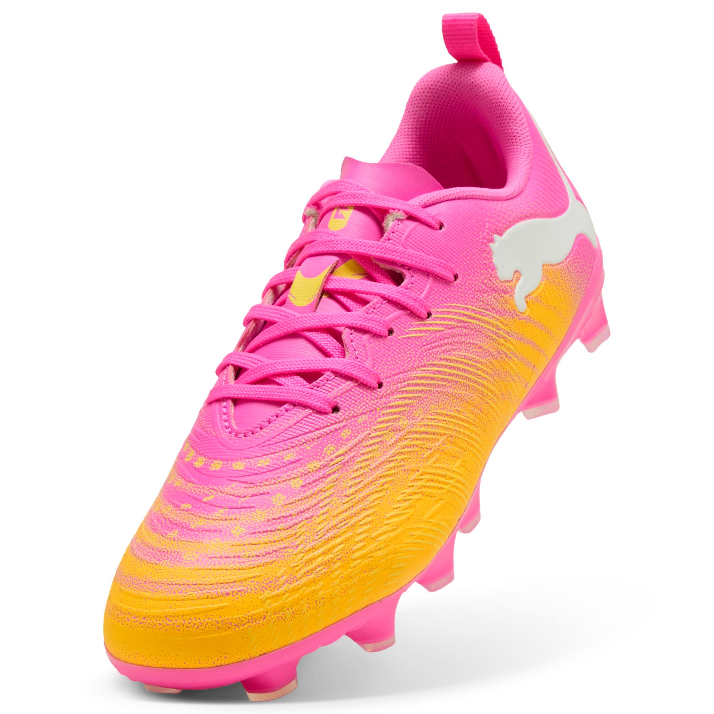 PUMA Kids' Future 9 Play World Cup Firm Ground Soccer Cleats