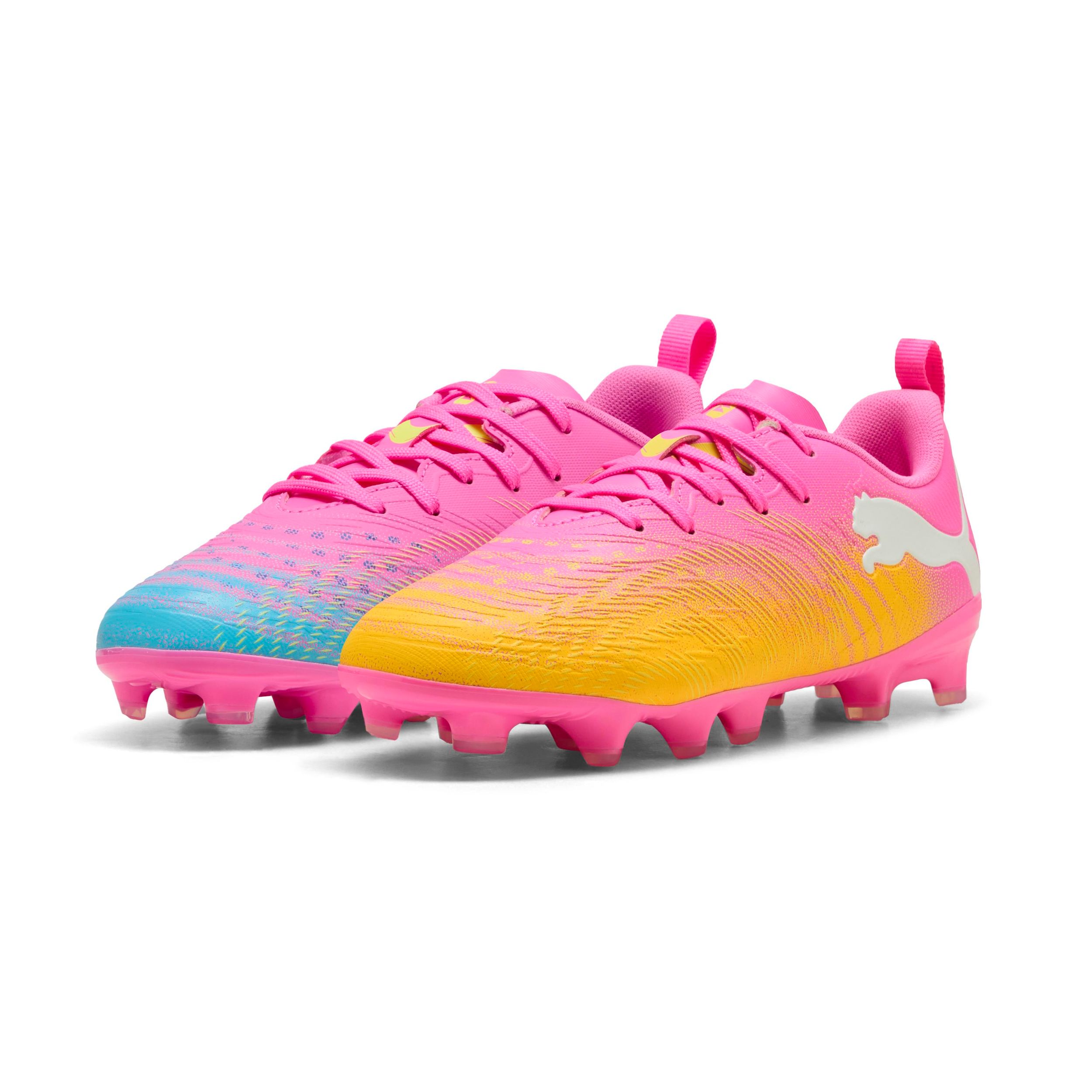 PUMA Kids' Future 9 Play World Cup Firm Ground Soccer Cleats