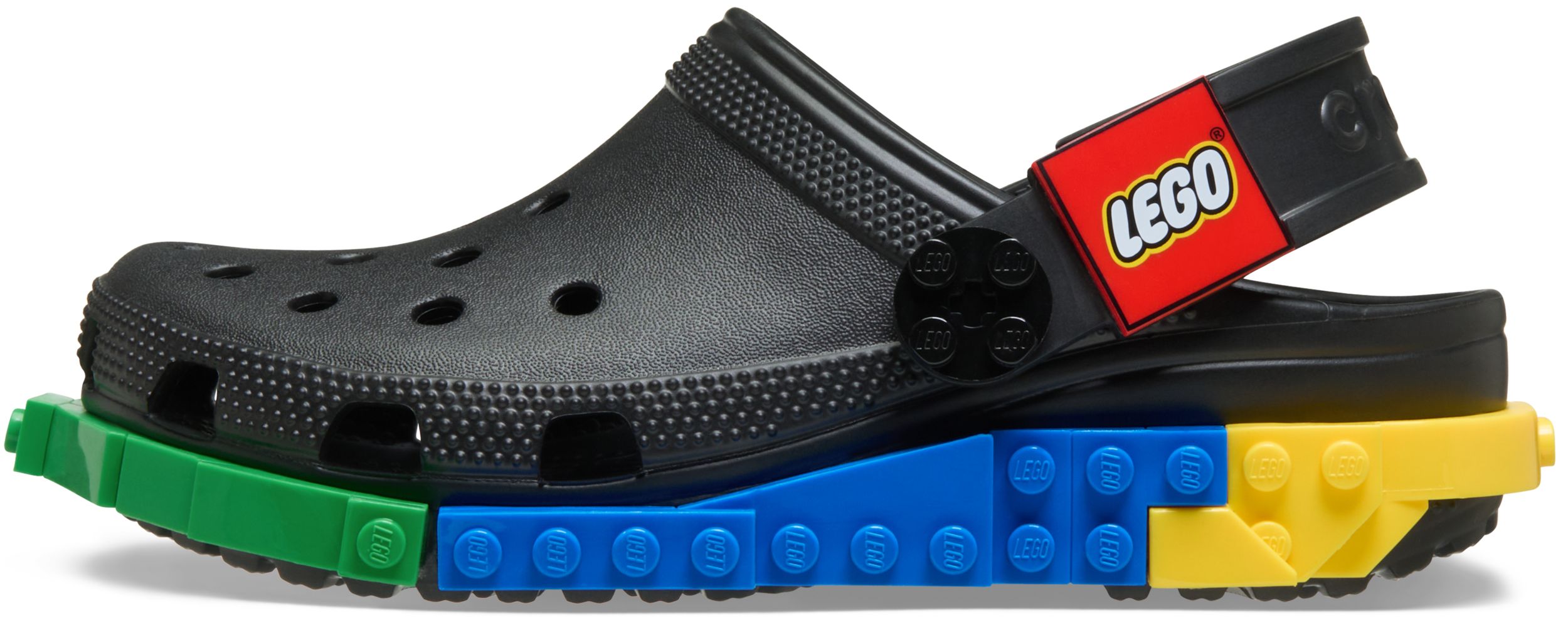 Crocs Kids' Grade/pre-school 4LW System LEGO Clog Sandals with Pivoting Heel Straps