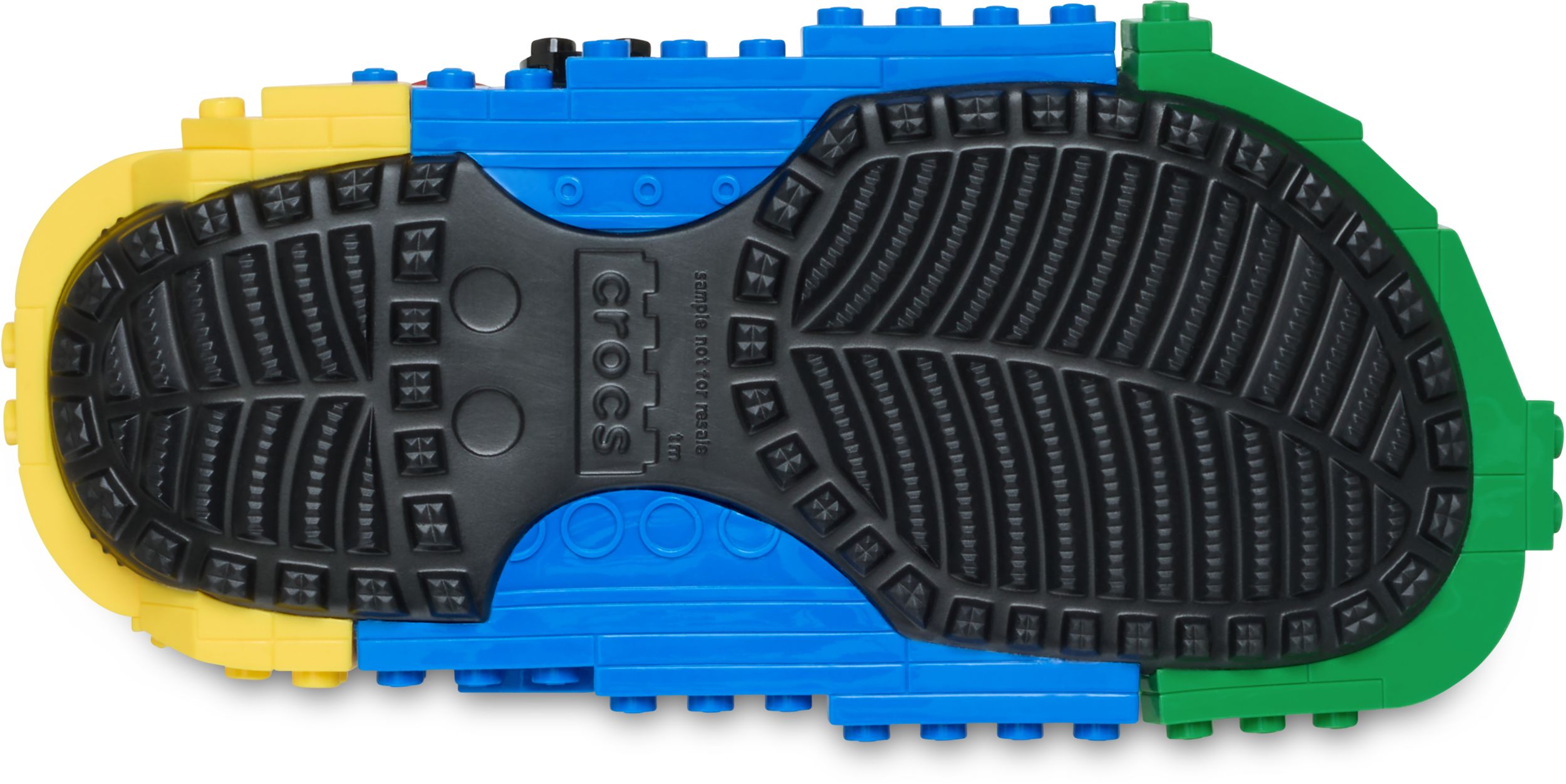 Crocs Kids' Grade/pre-school 4LW System LEGO Clog Sandals with Pivoting Heel Straps