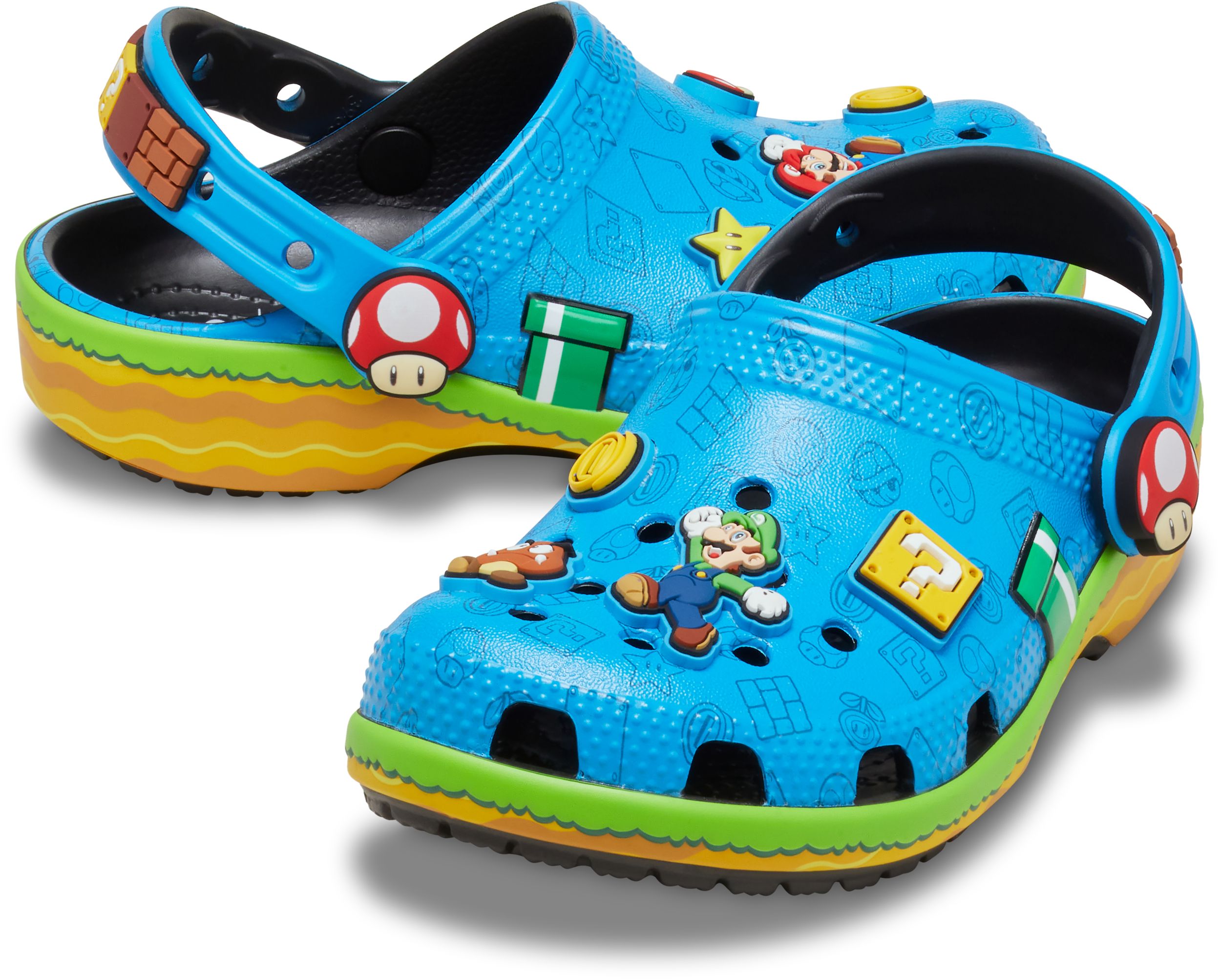 Crocs Kids' Grade/Pre-School Super Mario Clogs