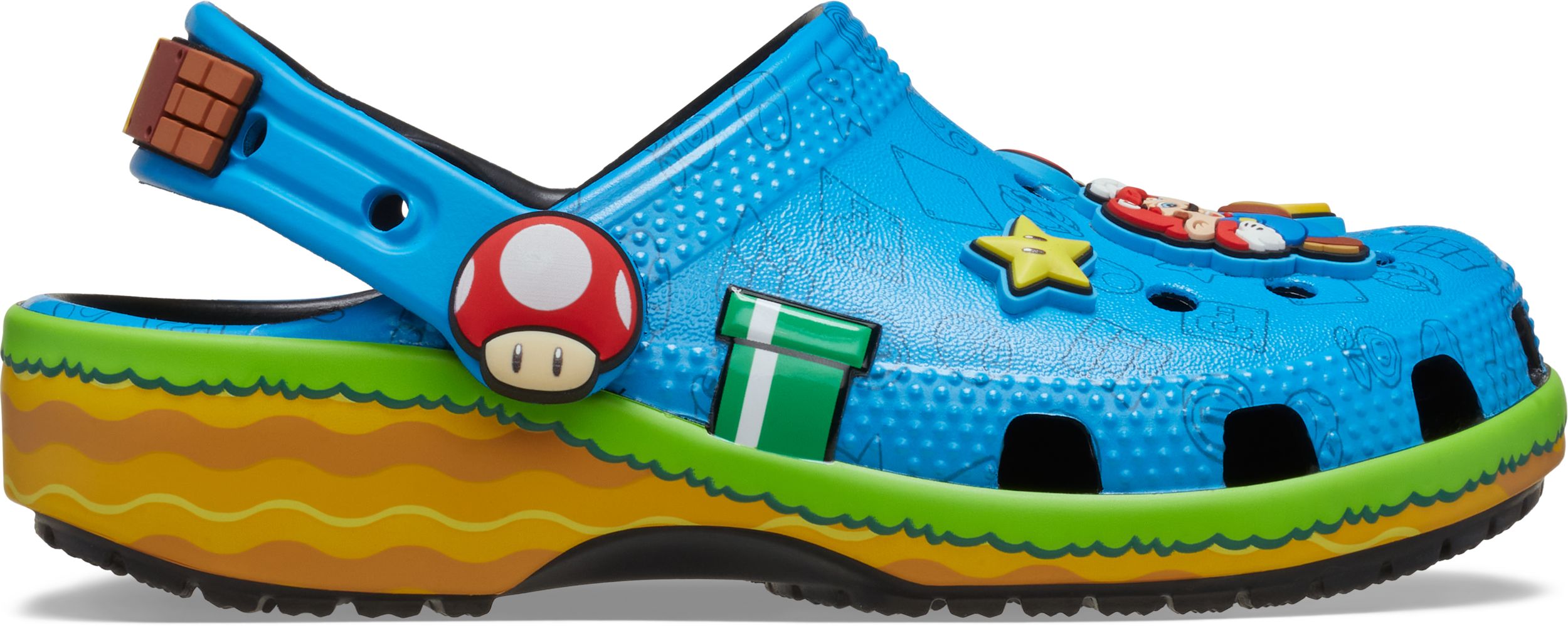 Crocs Kids' Grade/Pre-School Super Mario Clogs