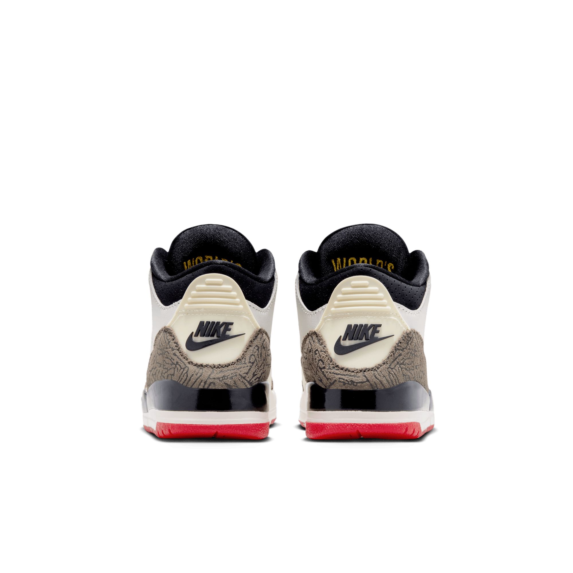 Jordan Nike Kids' Pre-school 3 Retro Basketball Shoes - Kids Basketball Shoes