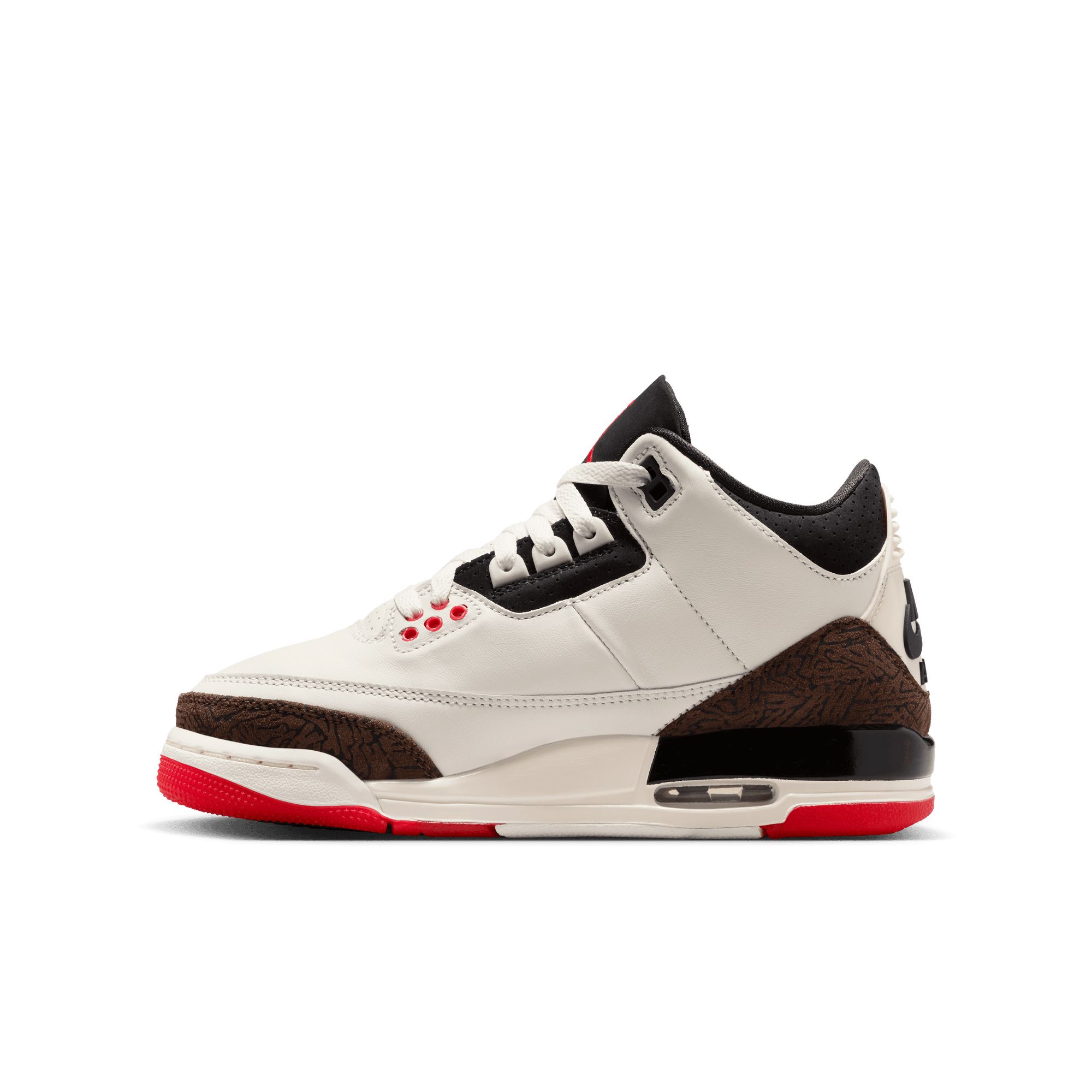 Jordan Nike Kids' Grade School Air 3 Retro Basketball Shoes