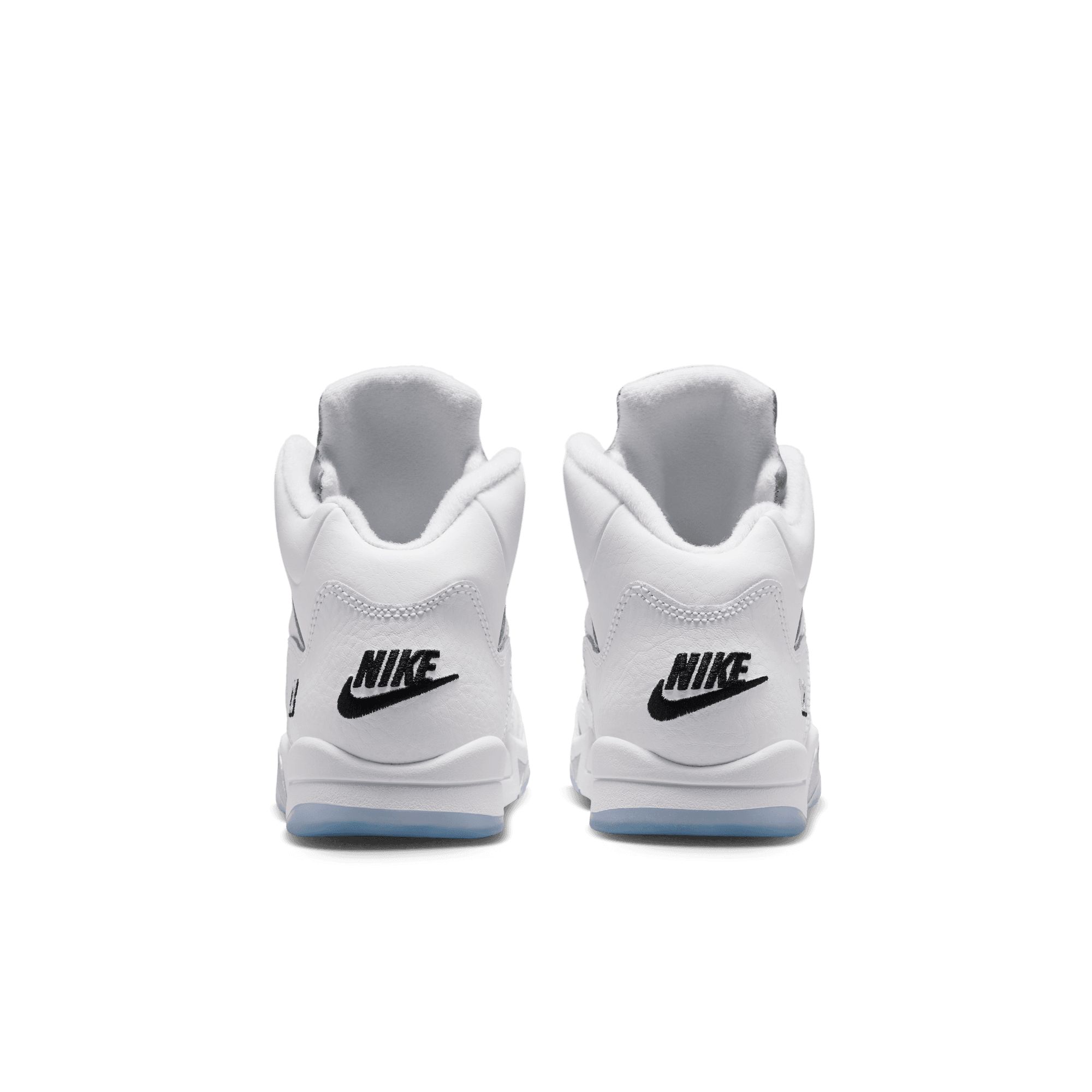 Jordan Nike Kids' Pre-school 5 Retro Basketball Shoes - Durable Leather Basketball Sneakers