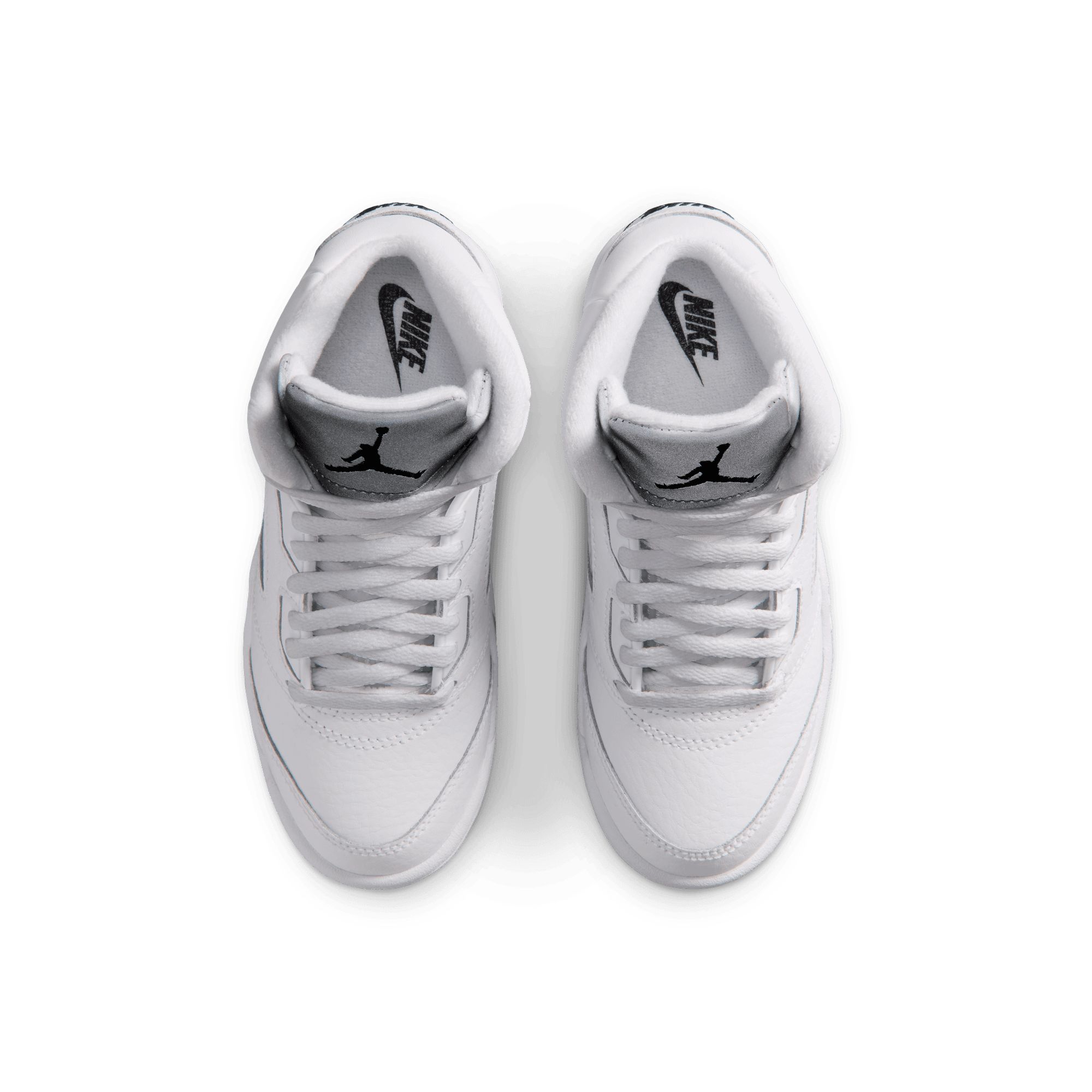 Jordan Nike Kids' Pre-school 5 Retro Basketball Shoes - Durable Leather Basketball Sneakers