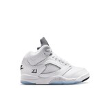 Jordan Nike Kids' Pre-school 5 Retro Basketball Shoes - Durable Leather Basketball Sneakers Side_Right