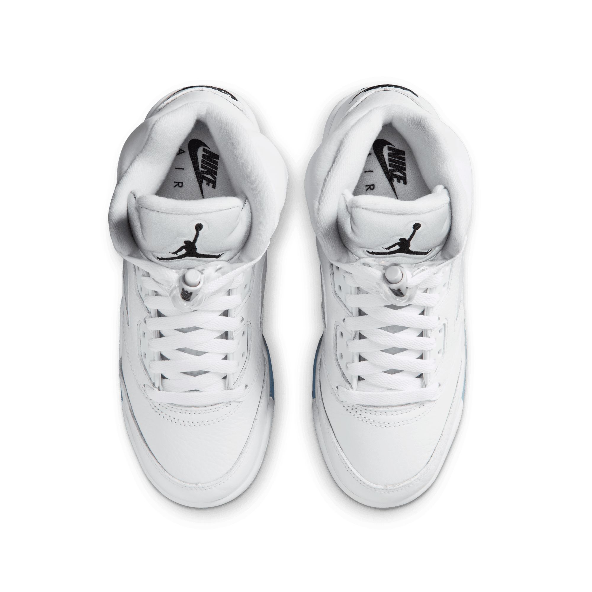 Jordan Nike Kids' Grade School Air 5 Retro Basketball Shoes with Air Cushioning
