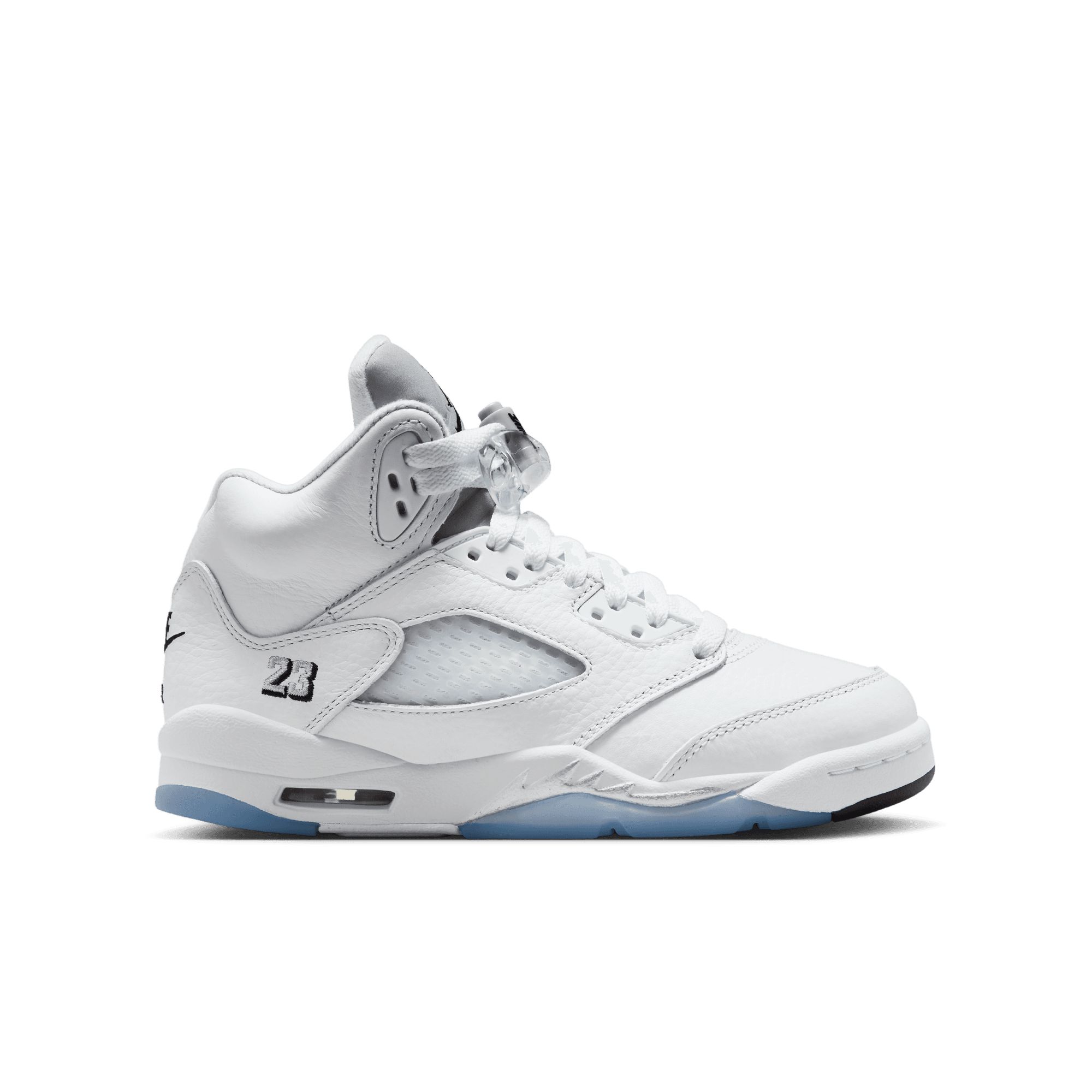Jordan Nike Kids' Grade School Air 5 Retro Basketball Shoes with Air Cushioning