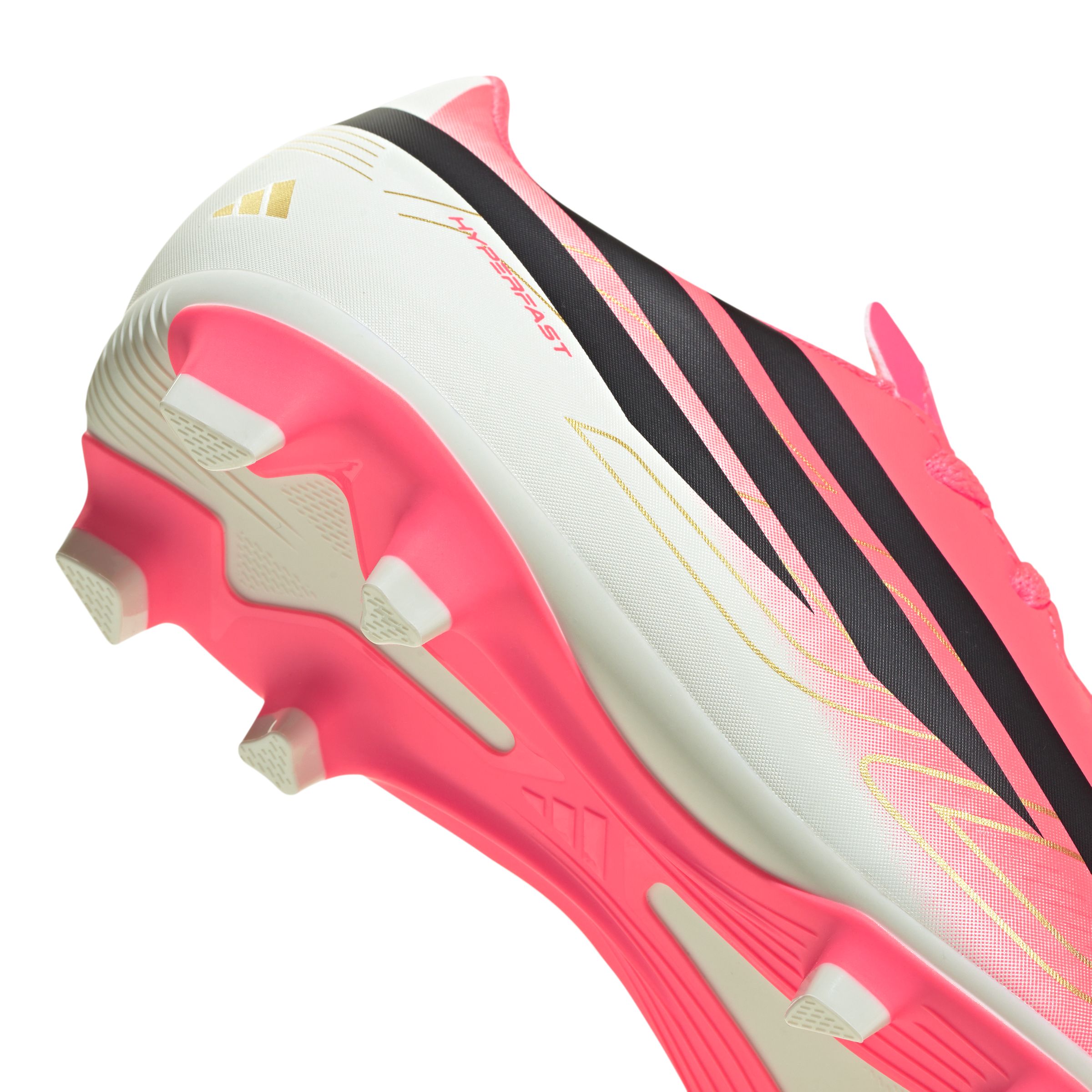 adidas Kids' F50 Hyperfast Club Firm Ground Soccer Cleats
