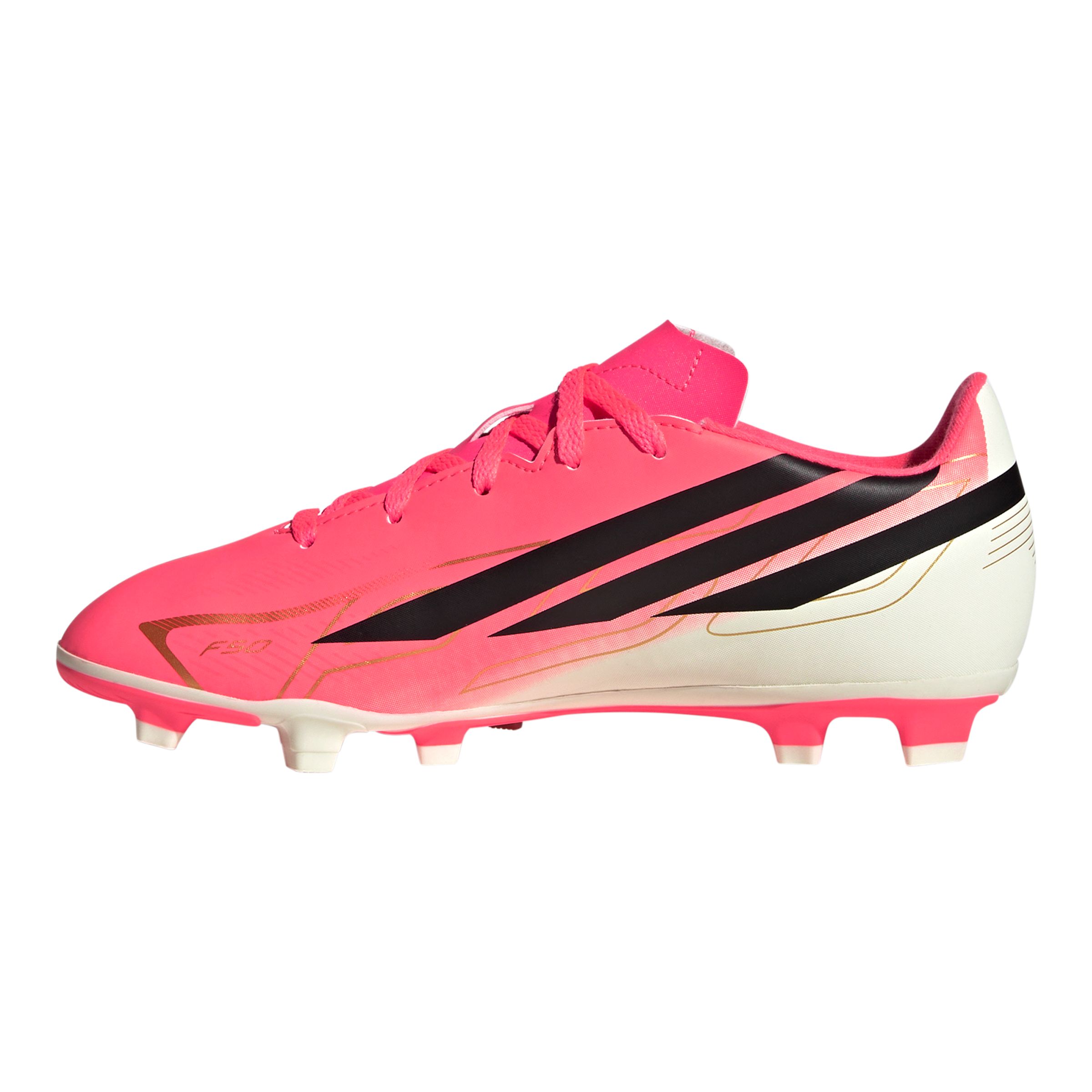 adidas Kids' F50 Hyperfast Club Firm Ground Soccer Cleats