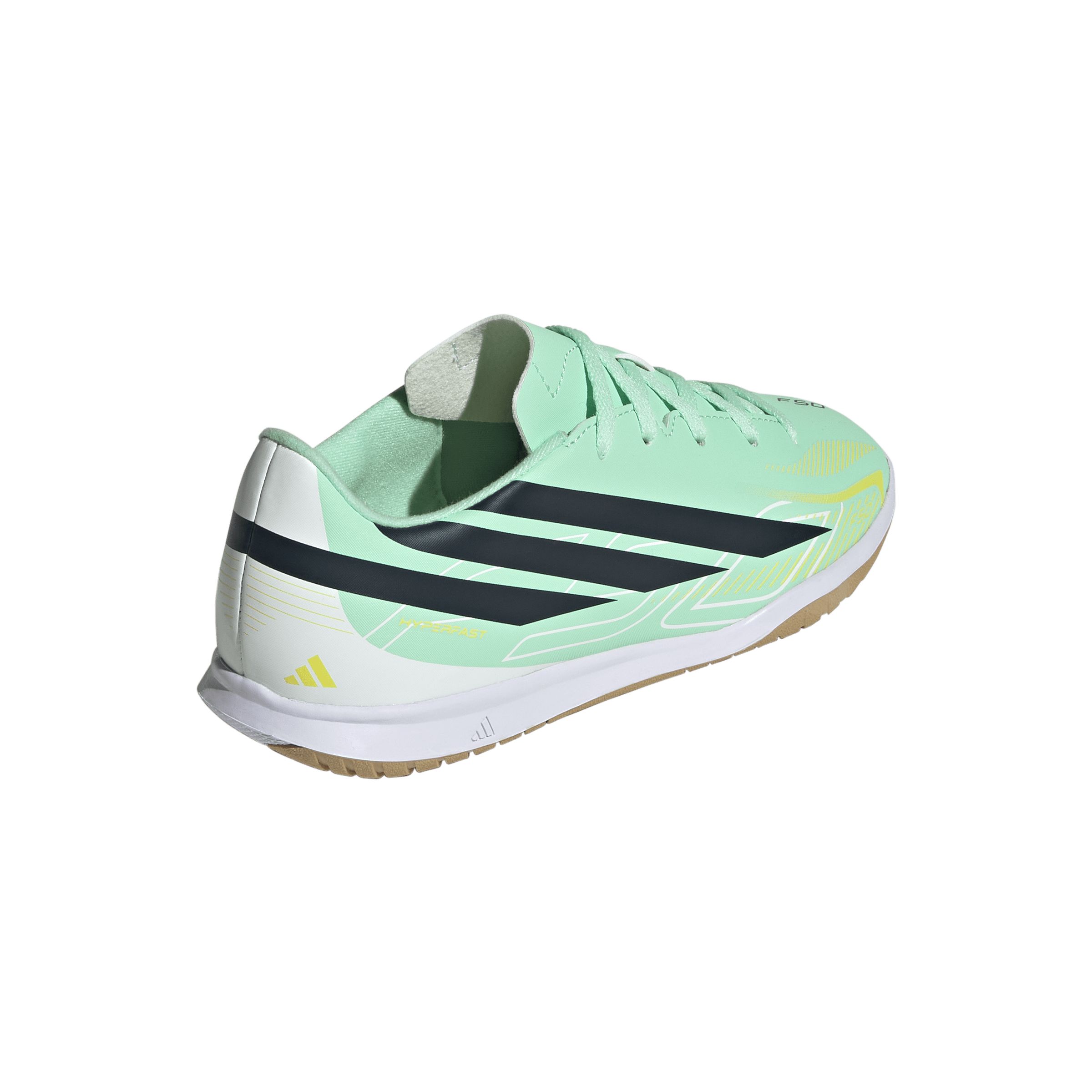 adidas Kids' F50 Hyperfast Club Indoor Soccer Shoes