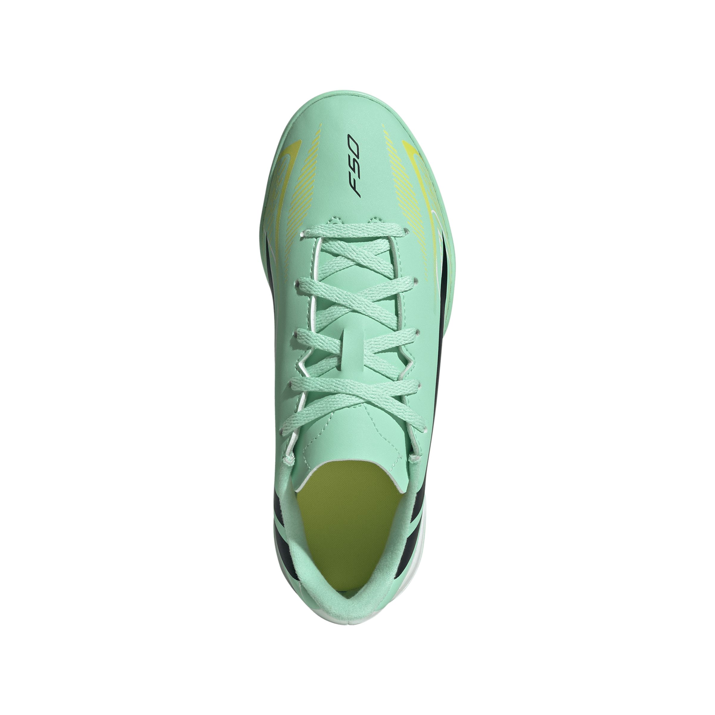 adidas Kids' F50 Hyperfast Club Turf Indoor Soccer Shoes