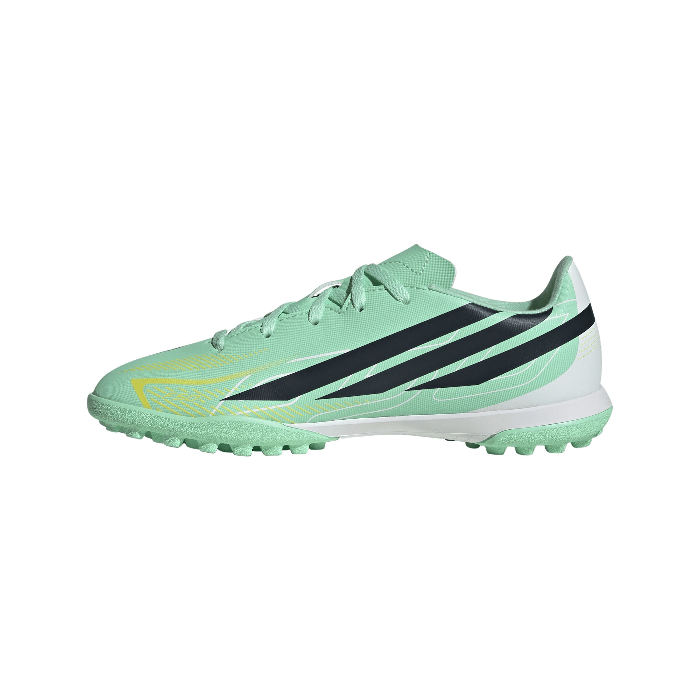 adidas Kids' F50 Hyperfast Club Turf Indoor Soccer Shoes