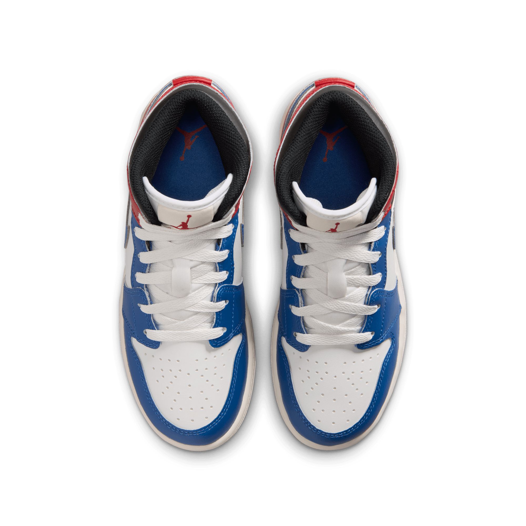 Nike Kids' Grade School Air Jordan 1 Mid Basketball Shoes