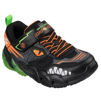 Skechers Kids' Grade/Pre-School Skech-O-Saurus Lights 3 Shoes Front_Angled_Right