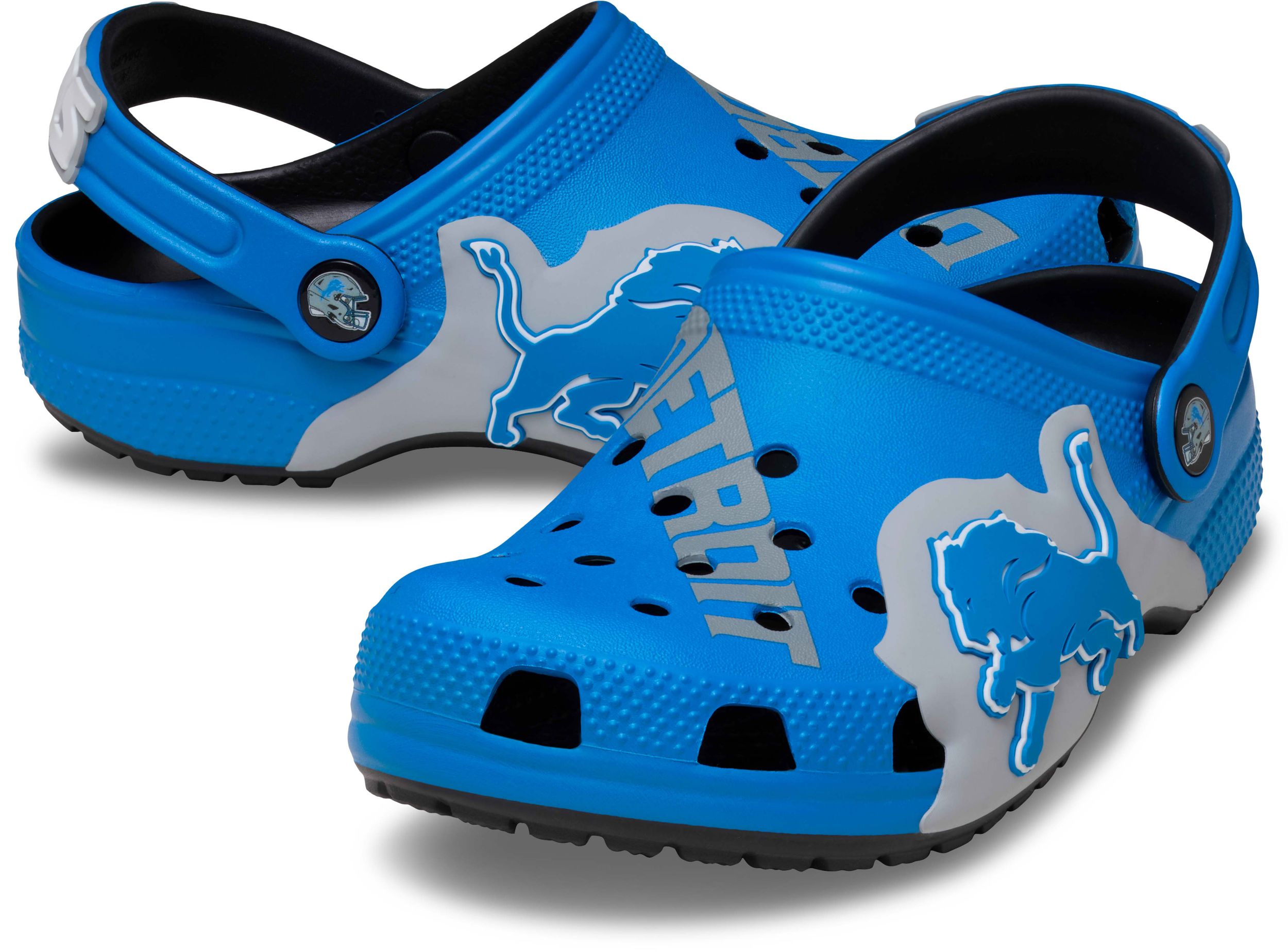 Crocs Kids' Grade/Pre-School NFL Lions Clogs