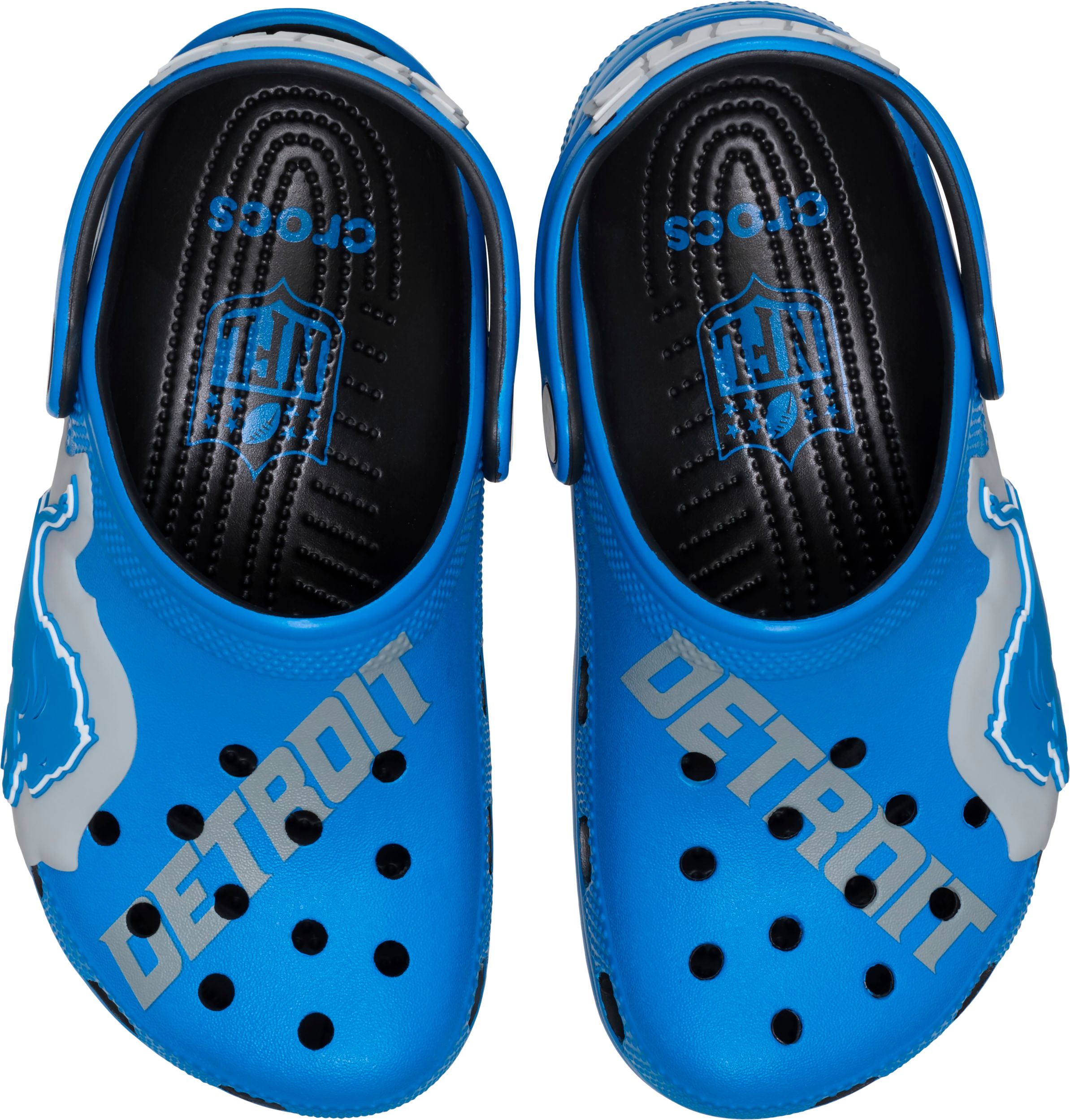 Crocs Kids' Grade/Pre-School NFL Lions Clogs